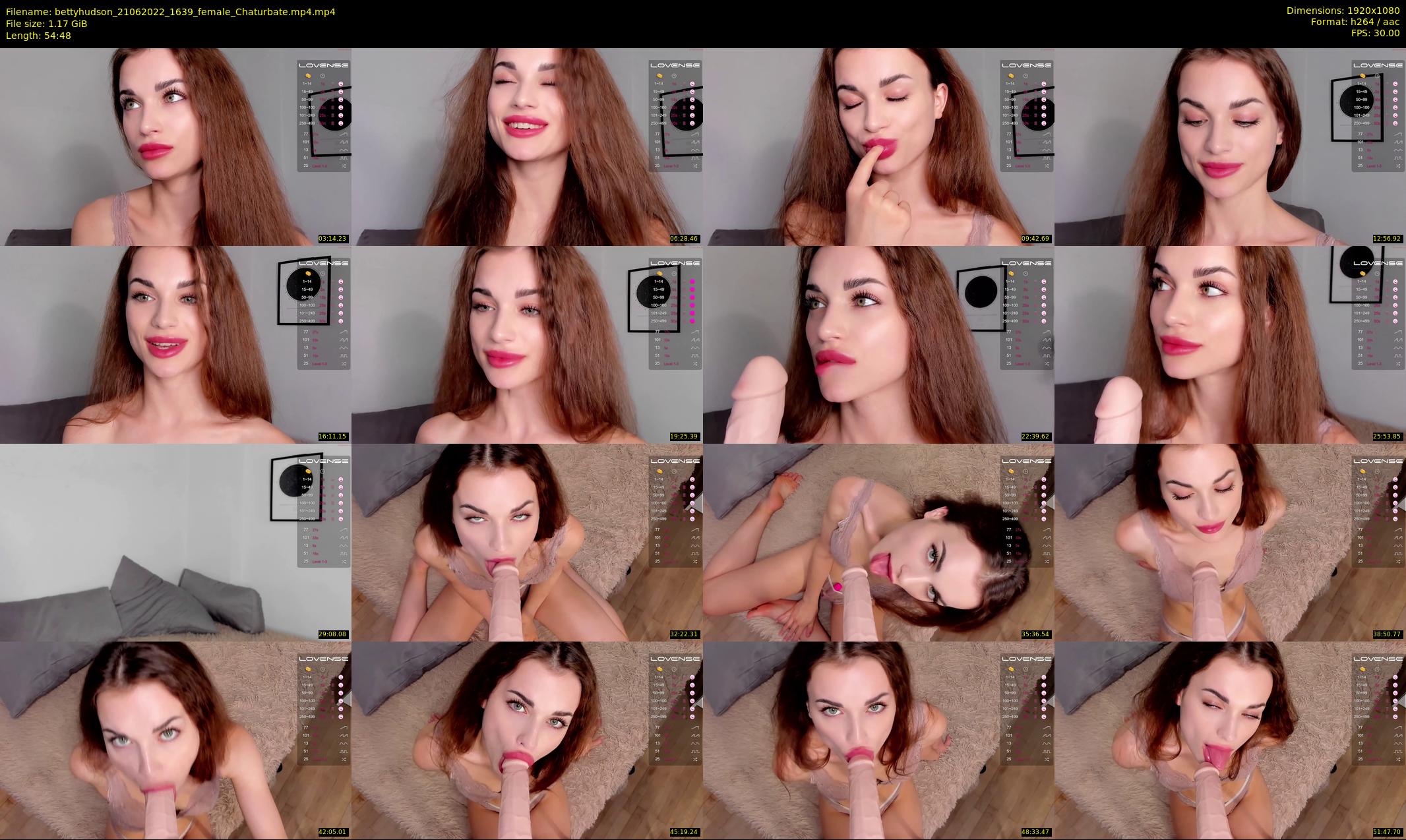 bettyhudson — 55 minute Chaturbate female cam show recording, 1080p, Jun 21, 2022