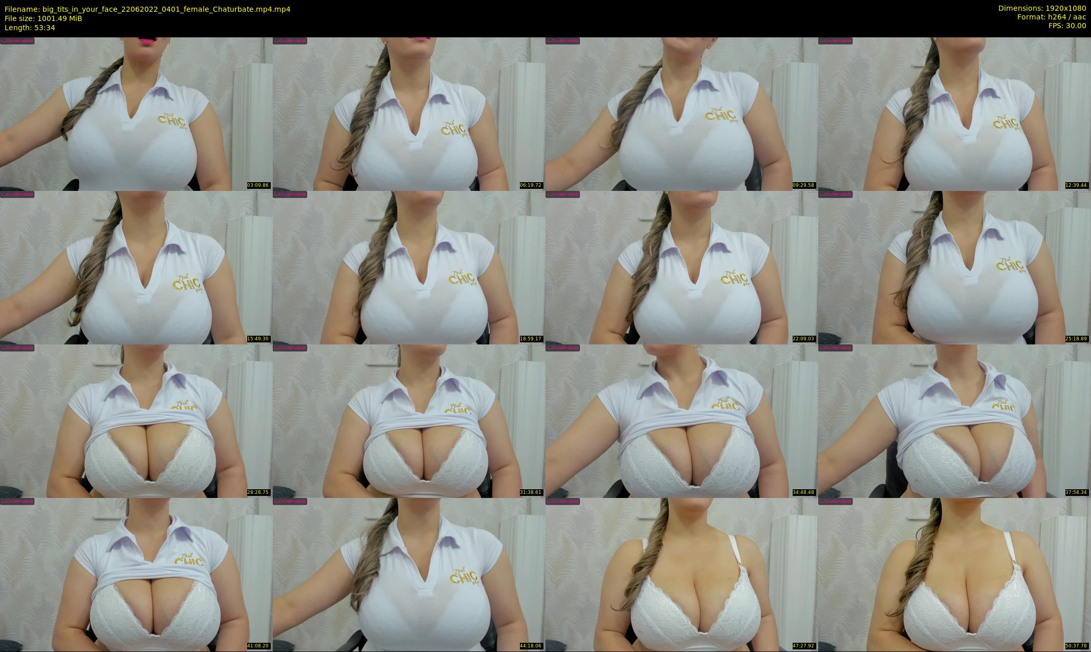 big_tits_in_your_face — 54 minute Chaturbate female cam show recording, 1080p, Jun 22, 2022