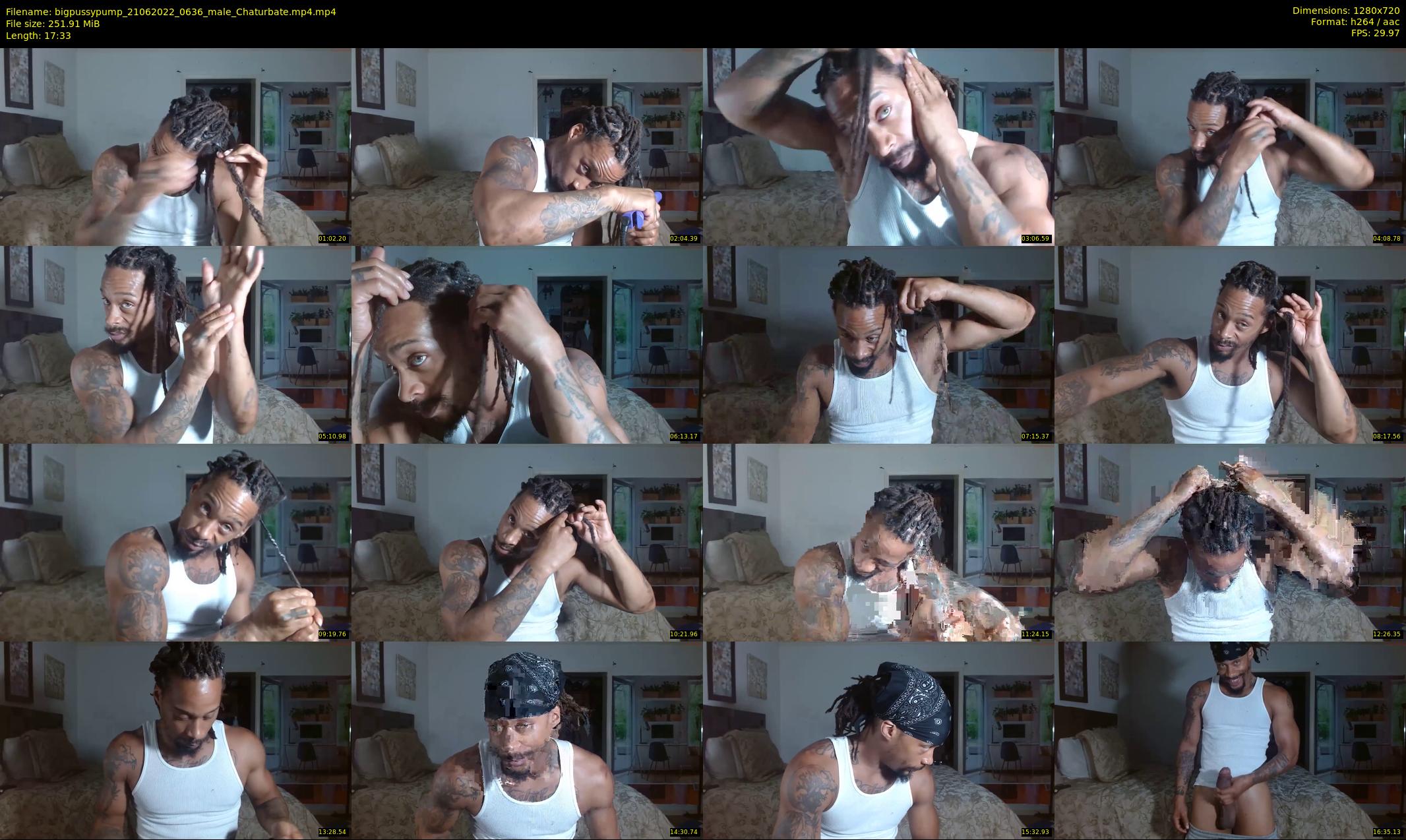 bigpussypump — 18 minute Chaturbate male cam show recording, 720p, Jun 21, 2022