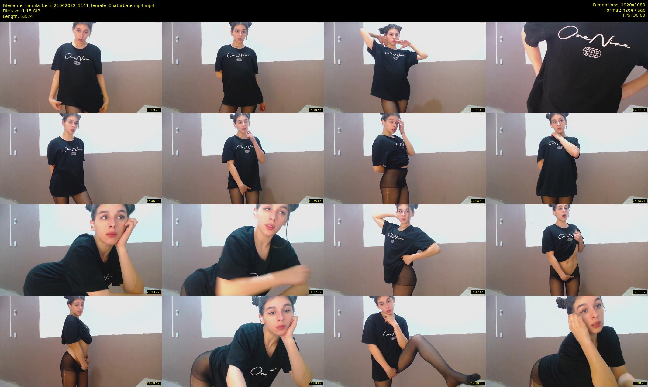 camila_berk — 54 minute Chaturbate female cam show recording, 1080p, Jun 21, 2022