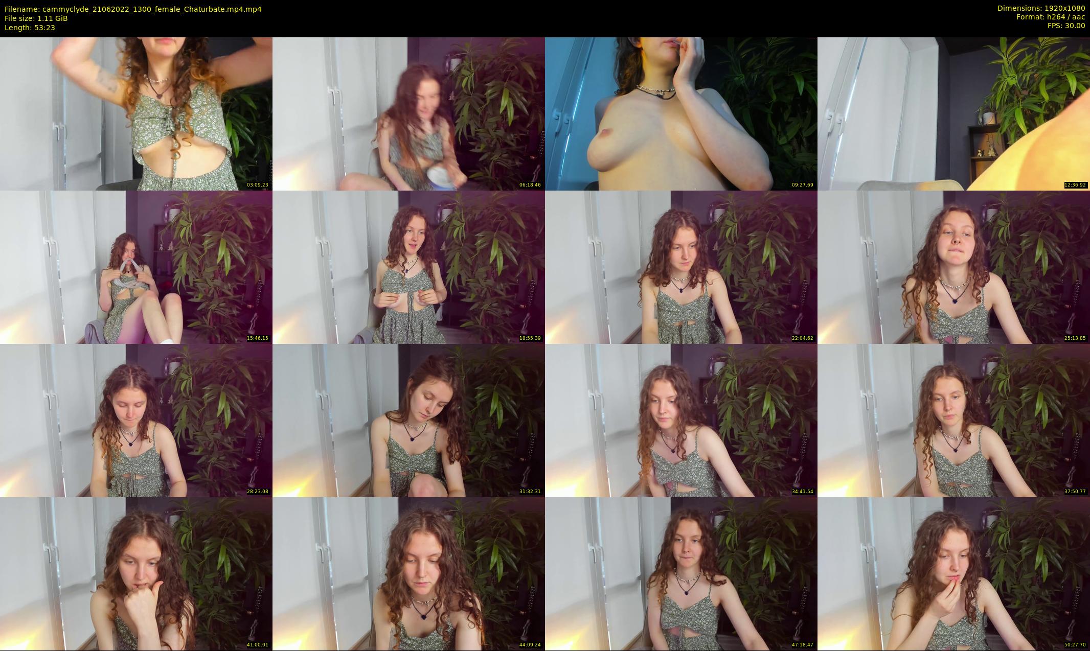 cammyclyde — 54 minute Chaturbate female cam show recording, 1080p, Jun 21, 2022