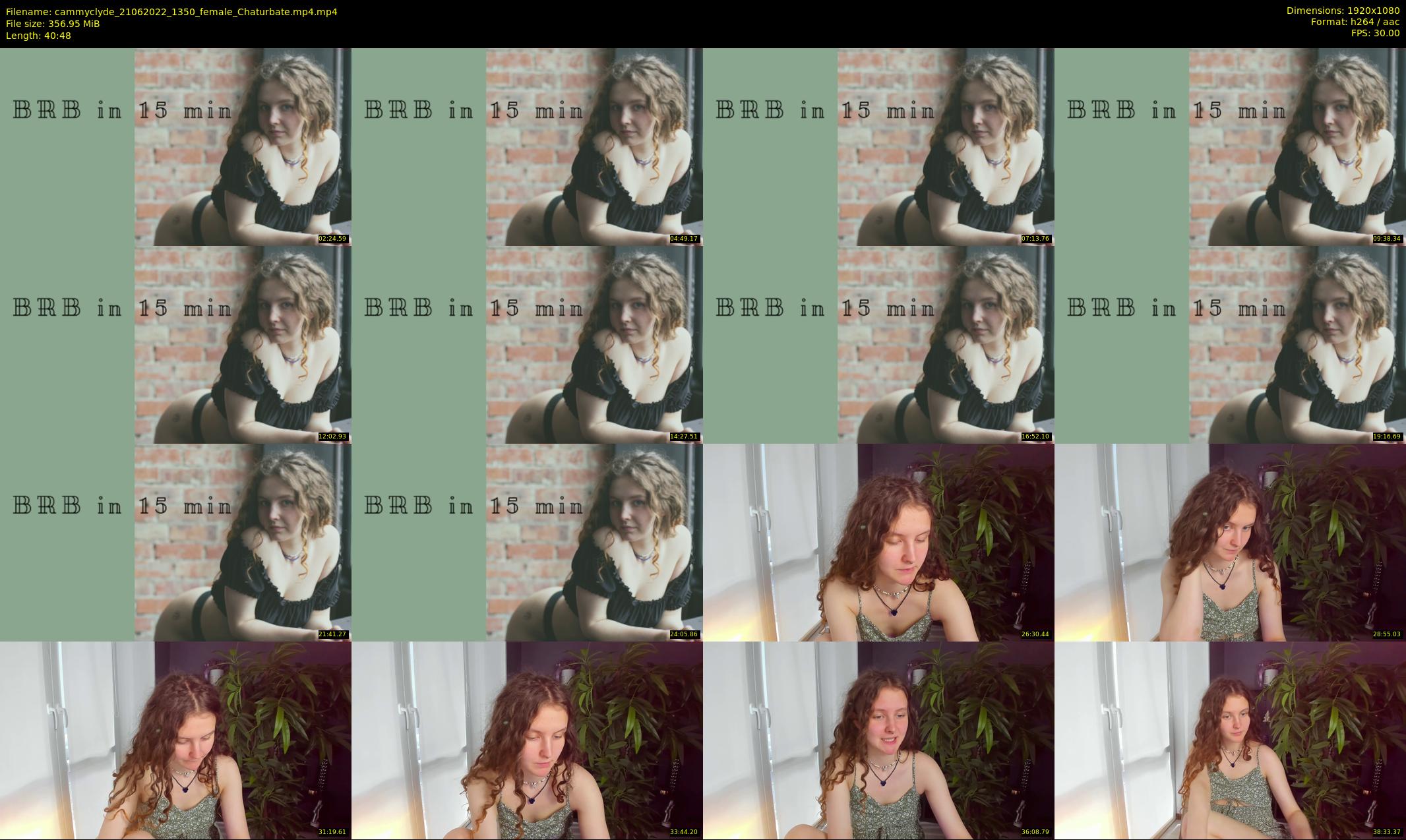 cammyclyde — 41 minute Chaturbate female cam show recording, 1080p, Jun 21, 2022