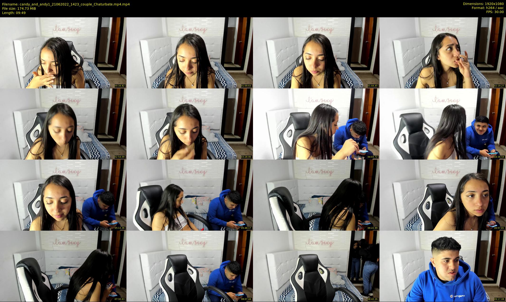 candy_and_andy1 — 10 minute Chaturbate couple cam show recording, 1080p, Jun 21, 2022
