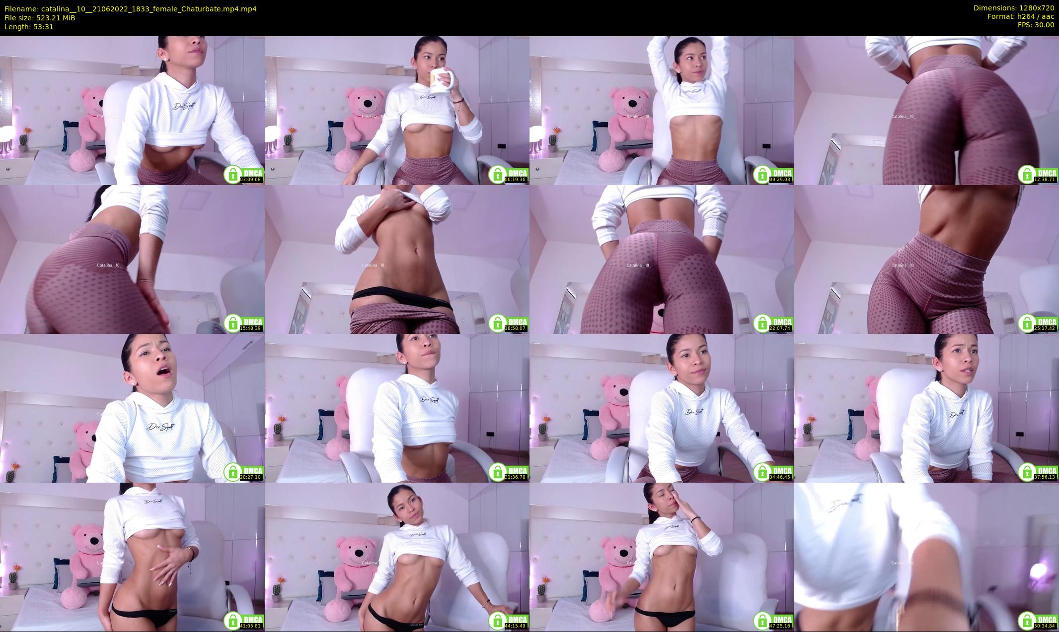 catalina__10_ — 54 minute Chaturbate female cam show recording, 720p, Jun 21, 2022