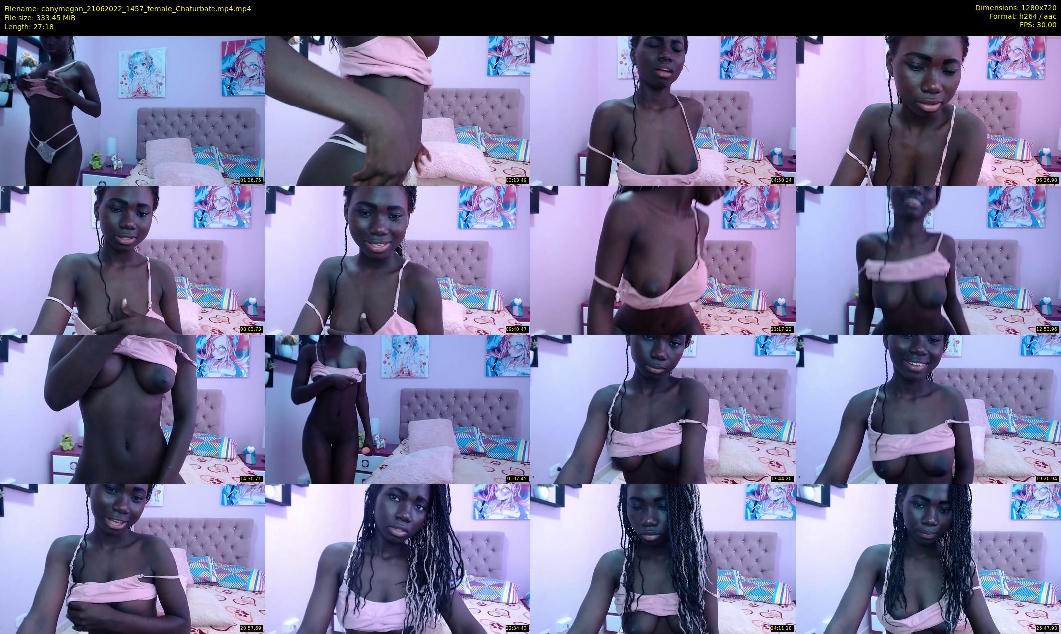 conymegan — 28 minute Chaturbate female cam show recording, 720p, Jun 21, 2022