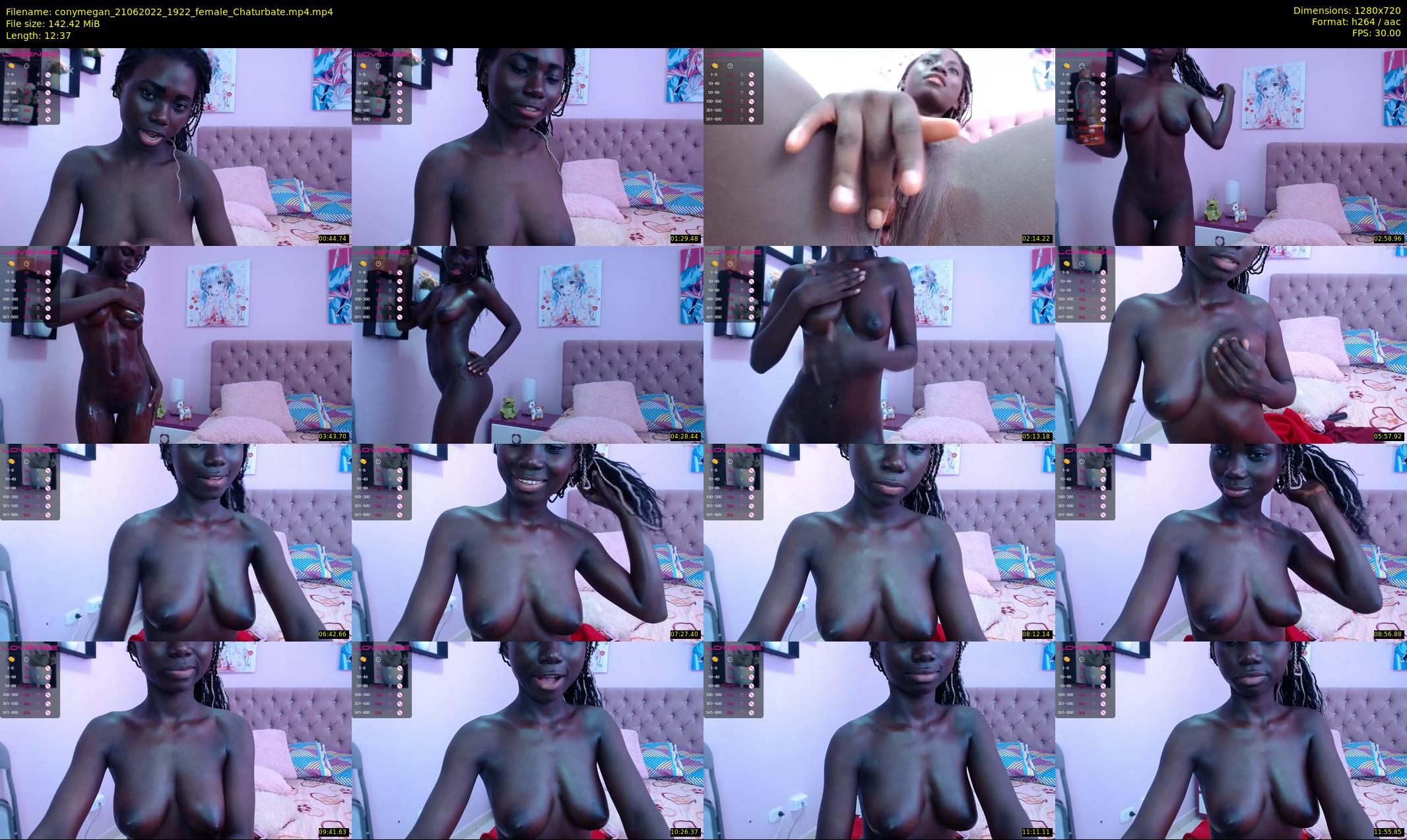 conymegan — 13 minute Chaturbate female cam show recording, 720p, Jun 21, 2022