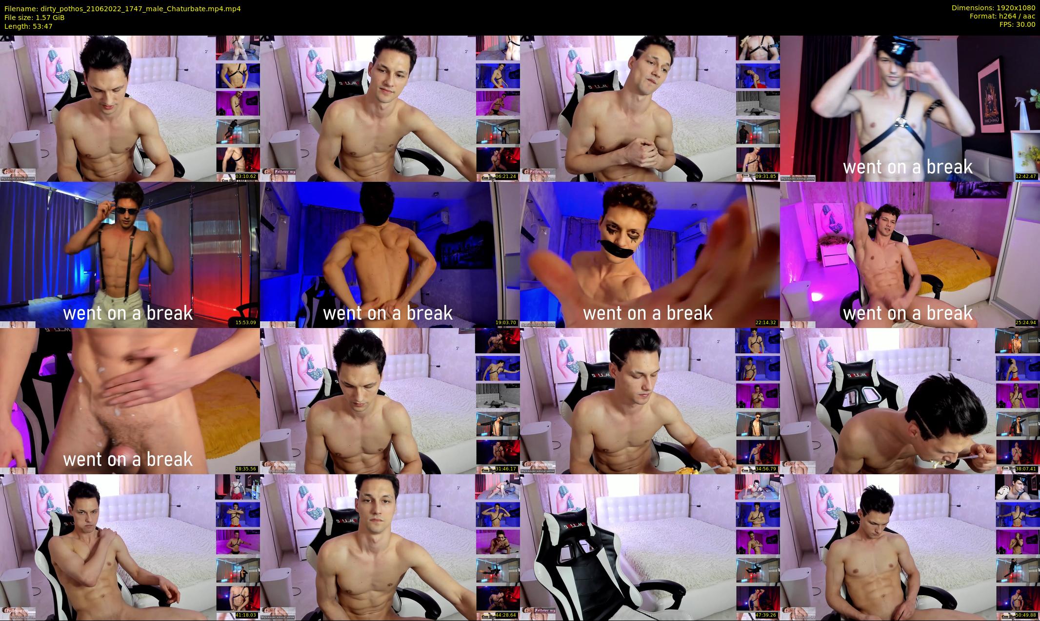 dirty_pothos — 54 minute Chaturbate male cam show recording, 1080p, Jun 21, 2022