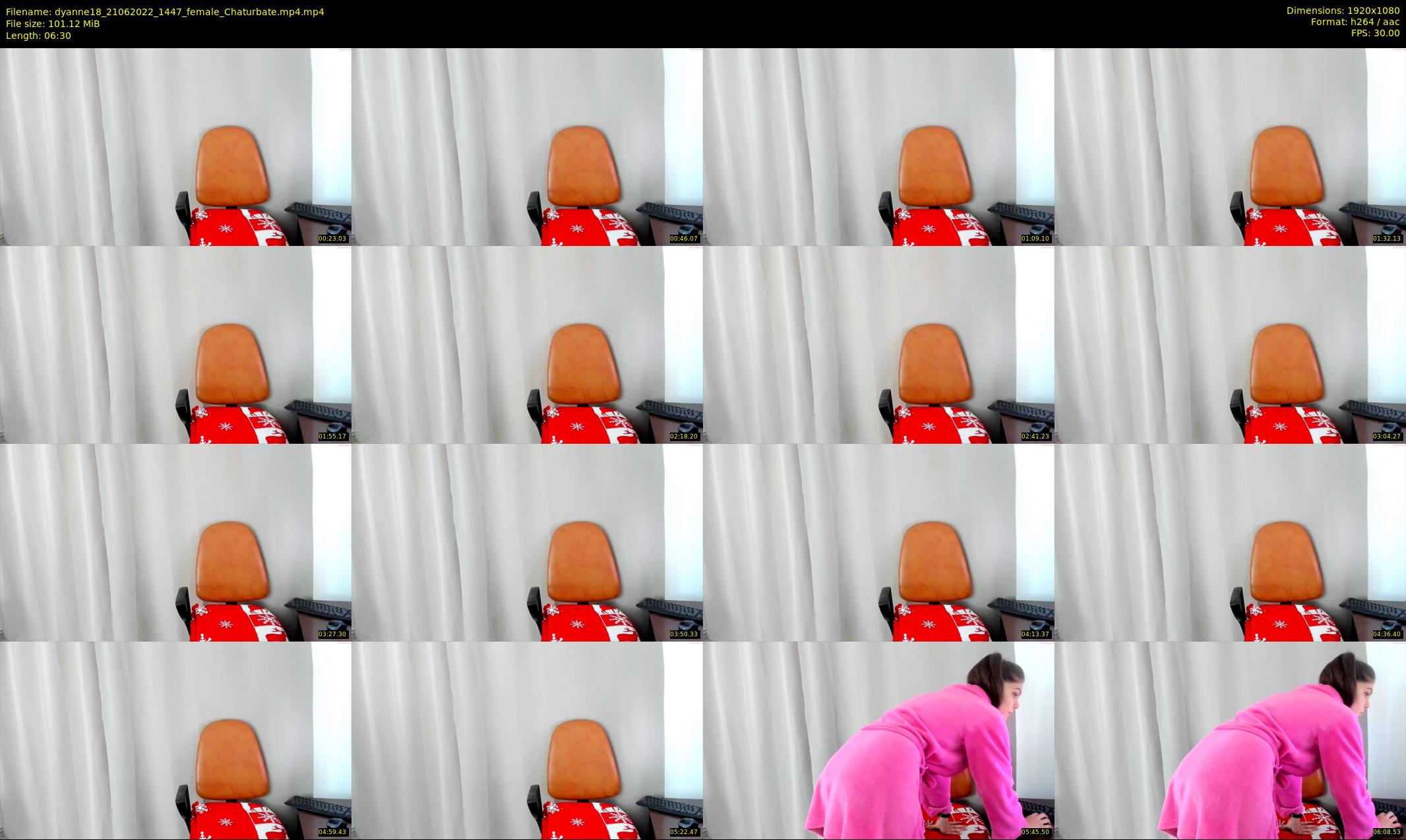 dyanne18 — 7 minute Chaturbate female cam show recording, 1080p, Jun 21, 2022