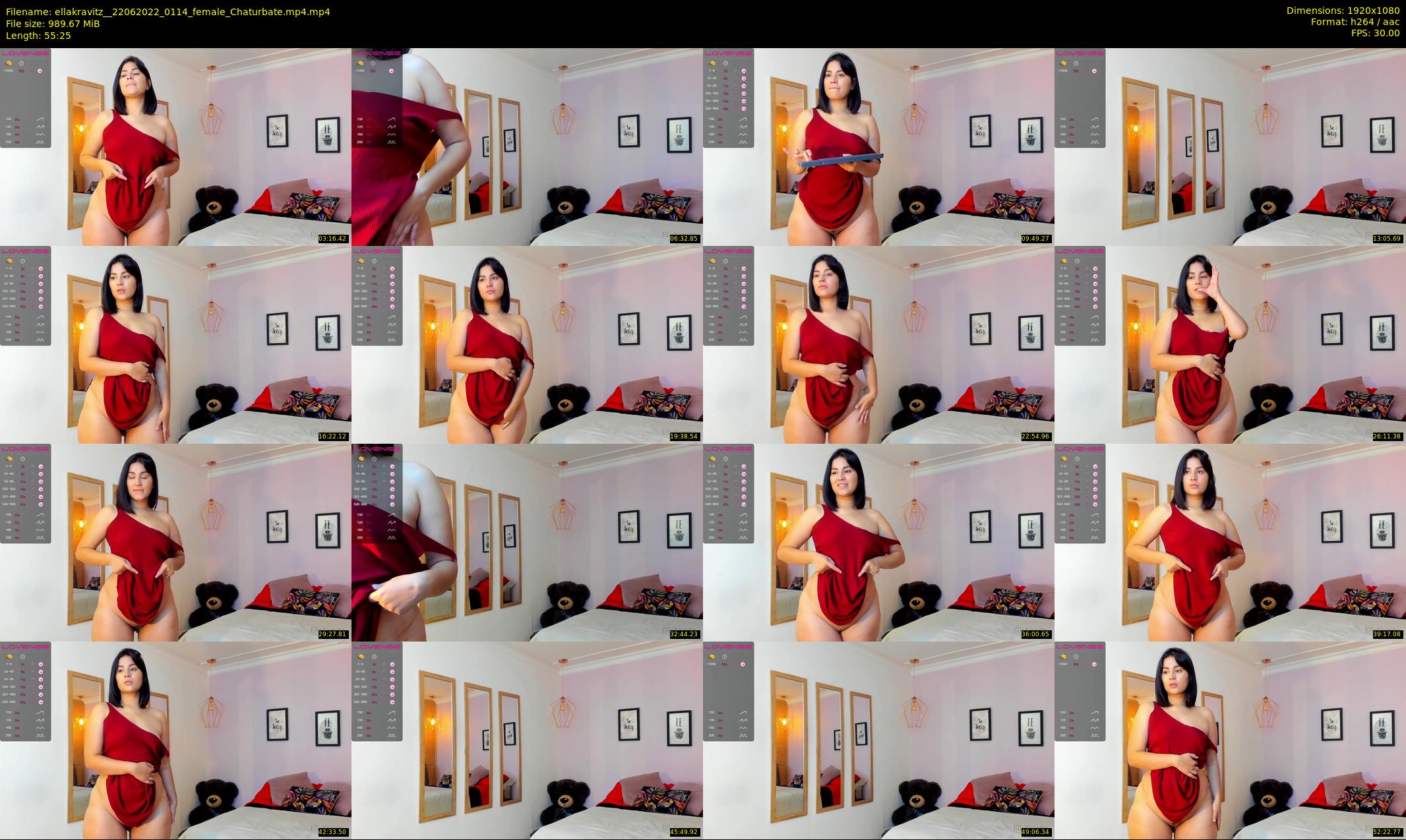 ellakravitz_ — 56 minute Chaturbate female cam show recording, 1080p, Jun 22, 2022