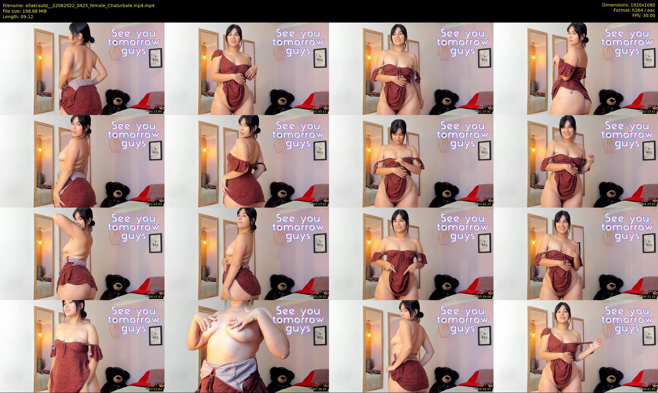 ellakravitz_ — 10 minute Chaturbate female cam show recording, 1080p, Jun 22, 2022