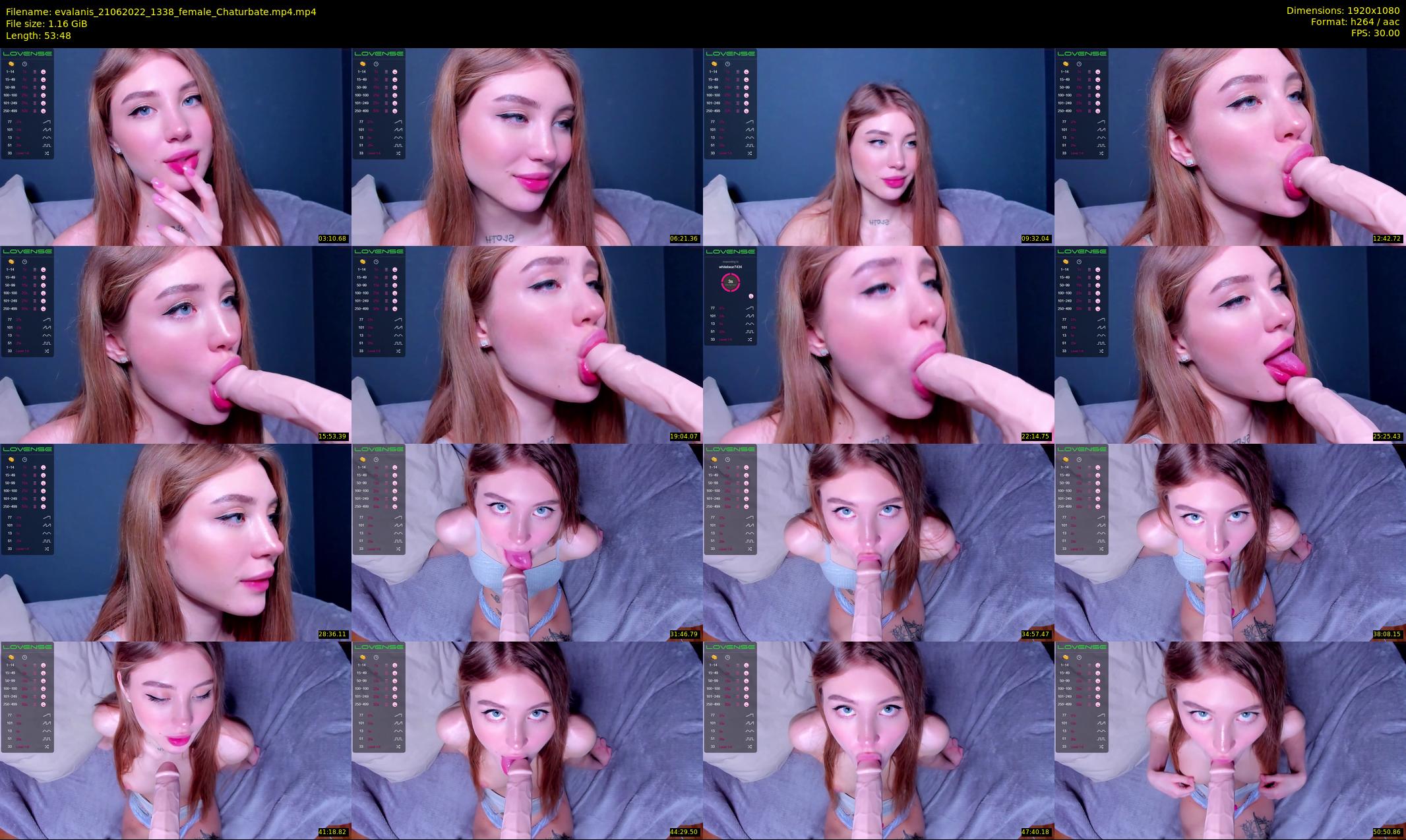 evalanis — 54 minute Chaturbate couple cam show recording, 1080p, Jun 21, 2022
