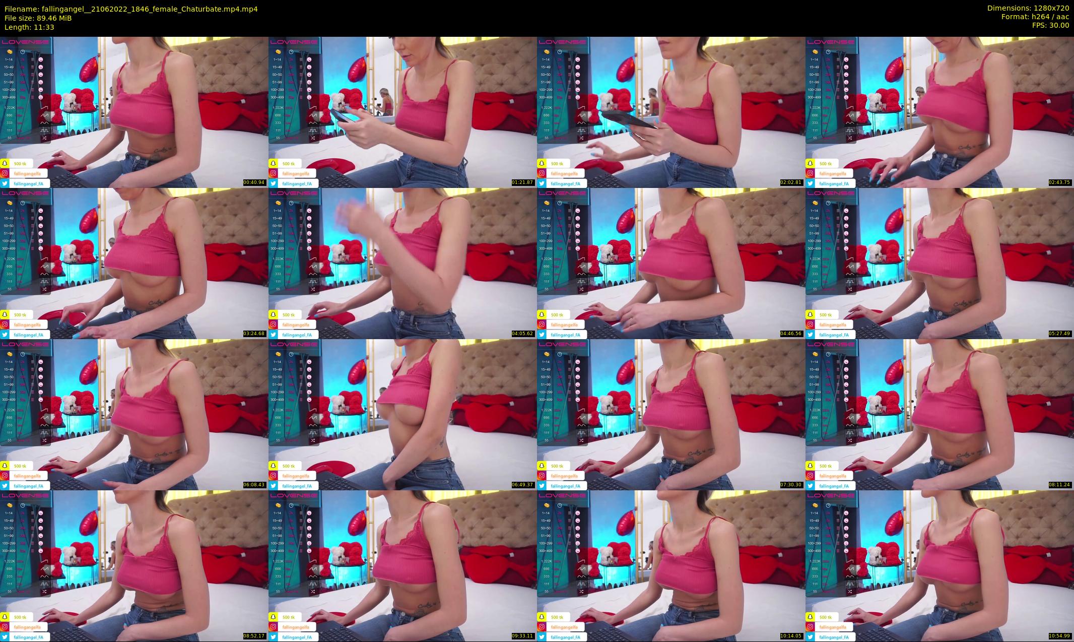 fallingangel_ — 12 minute Chaturbate female cam show recording, 720p, Jun 21, 2022