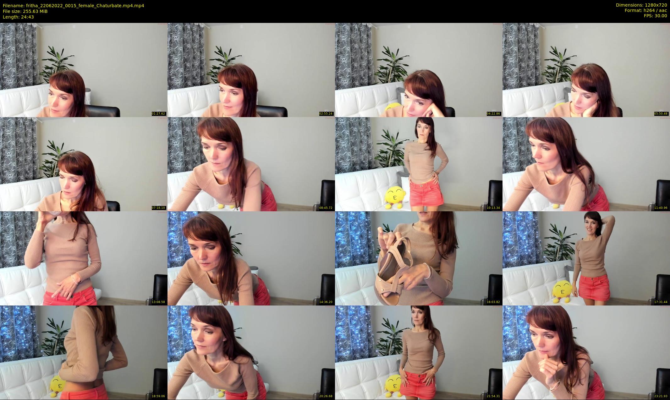 fritha — 25 minute Chaturbate female cam show recording, 720p, Jun 22, 2022