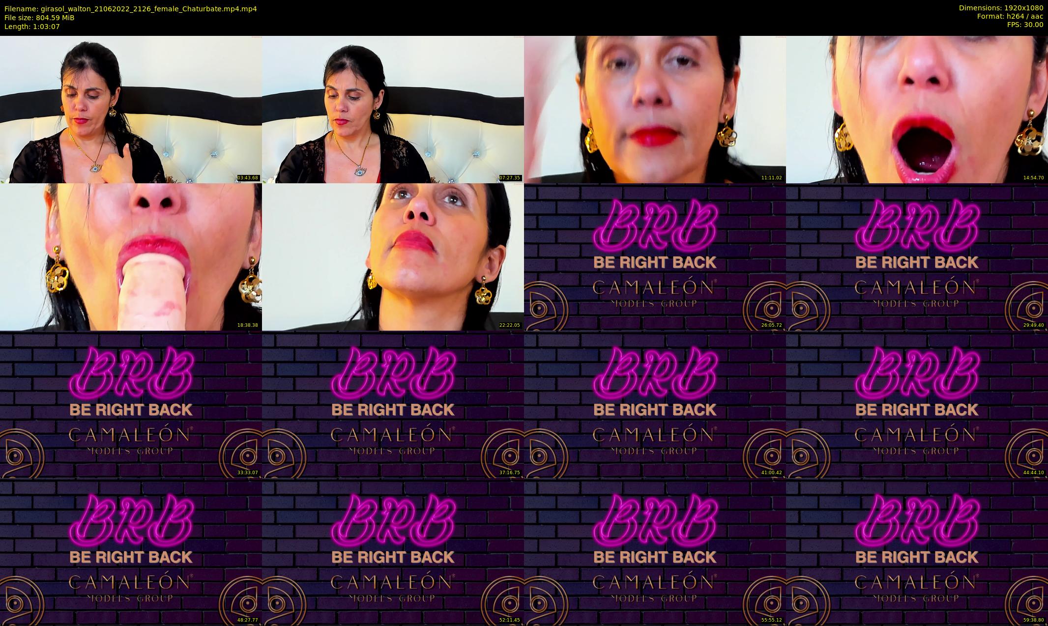 girasol_walton — 64 minute Chaturbate female cam show recording, 1080p, Jun 21, 2022