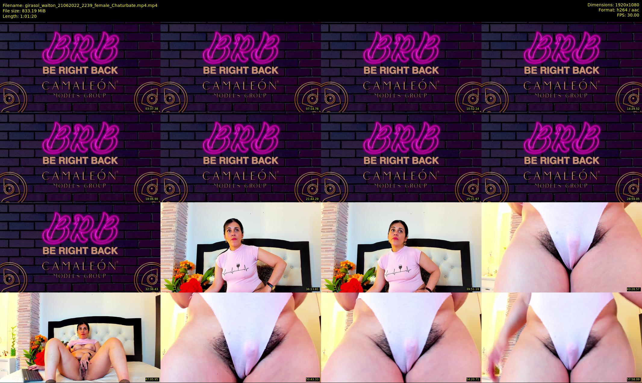 girasol_walton — 62 minute Chaturbate female cam show recording, 1080p, Jun 21, 2022