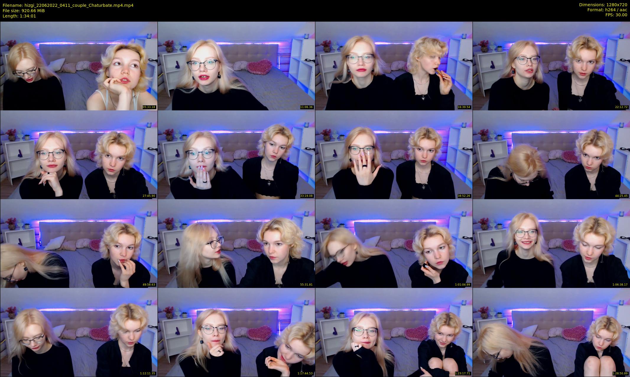 hizgi — 95 minute Chaturbate couple cam show recording, 720p, Jun 22, 2022