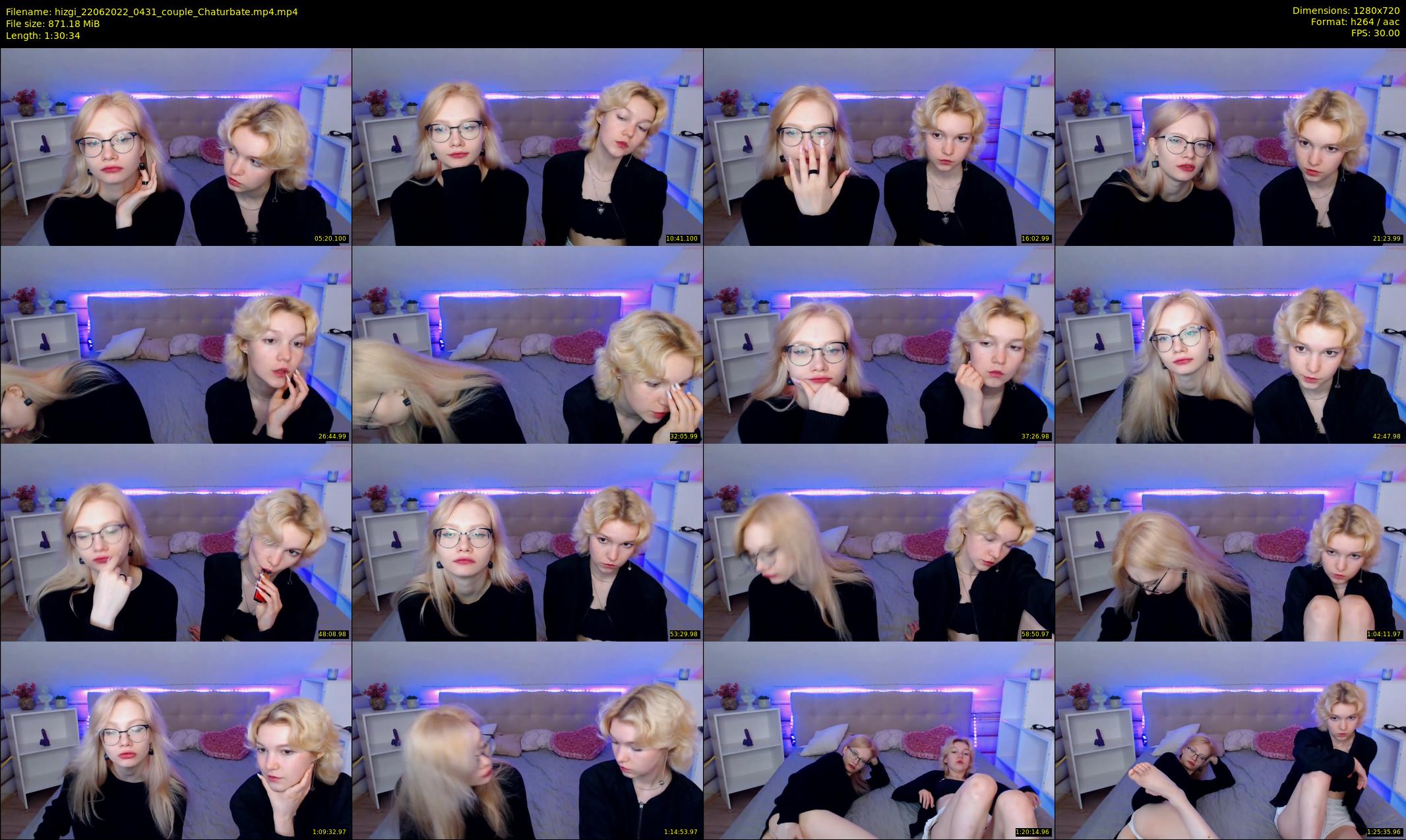hizgi — 91 minute Chaturbate couple cam show recording, 720p, Jun 22, 2022