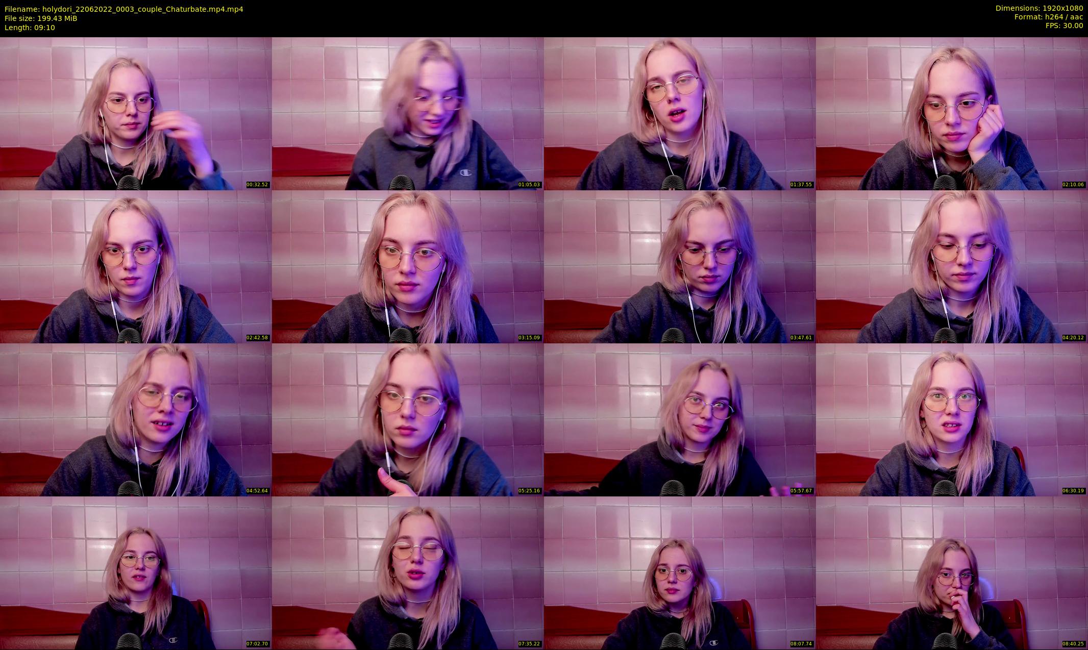 holydori — 10 minute Chaturbate female cam show recording, 1080p, Jun 22, 2022