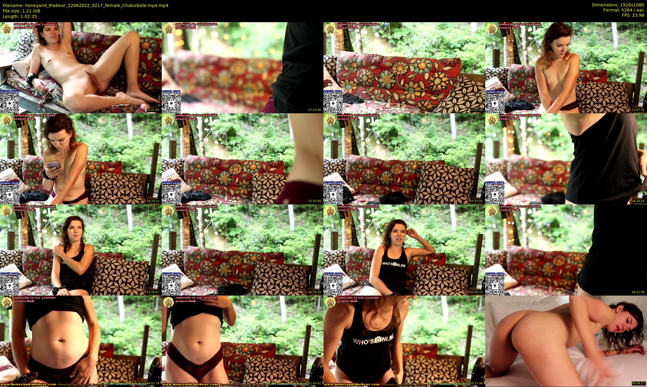 honeyand_thebear — 63 minute Chaturbate couple cam show recording, 1080p, Jun 22, 2022