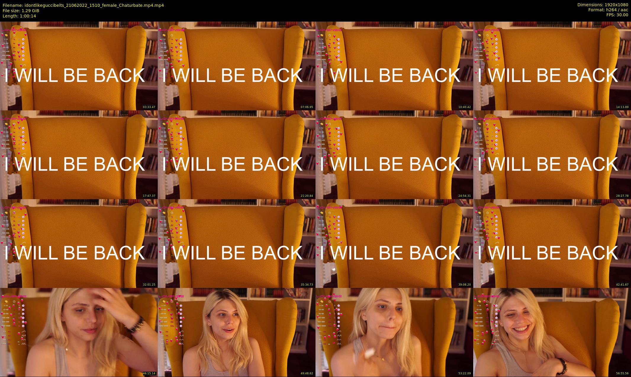 idontlikeguccibelts — 61 minute Chaturbate female cam show recording, 1080p, Jun 21, 2022