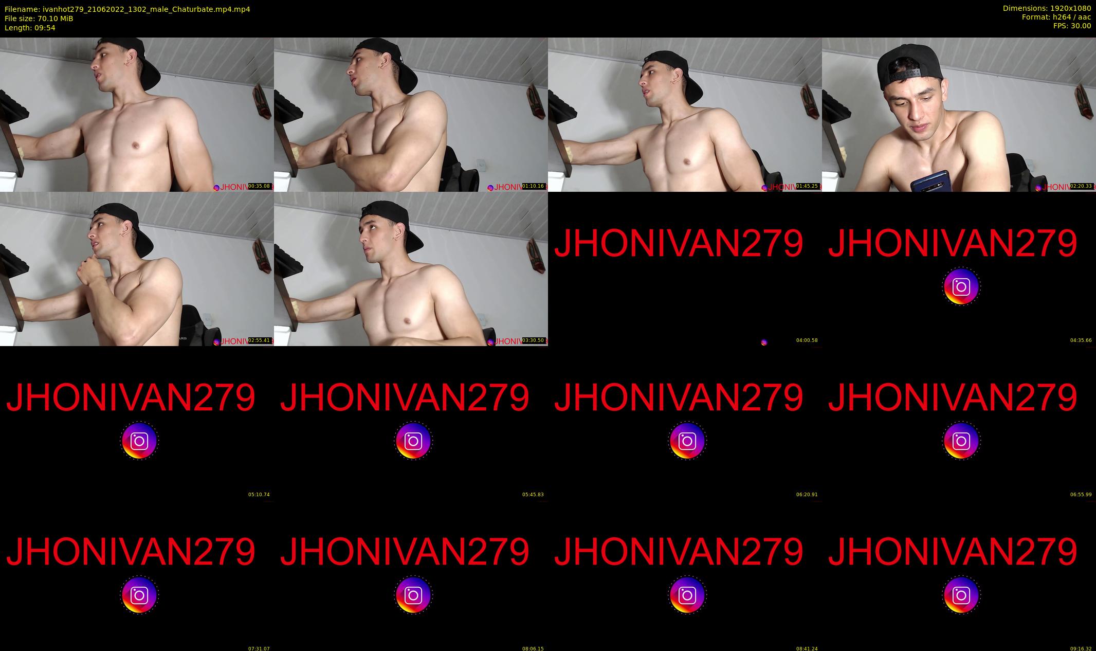 ivanhot279 — 10 minute Chaturbate male cam show recording, 1080p, Jun 21, 2022
