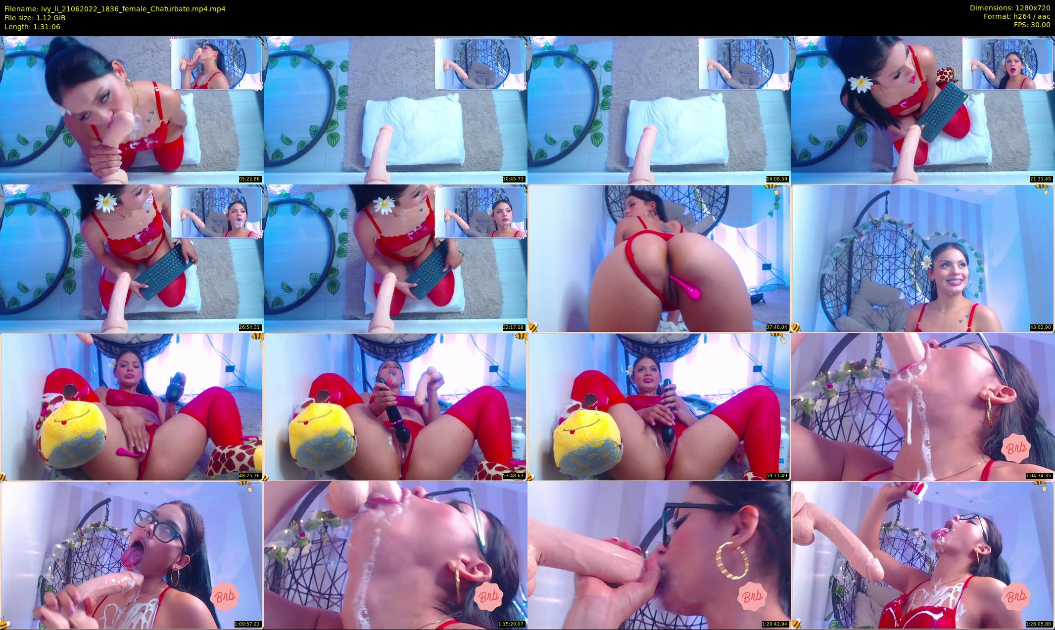 ivy_li — 92 minute Chaturbate female cam show recording, 720p, Jun 21, 2022