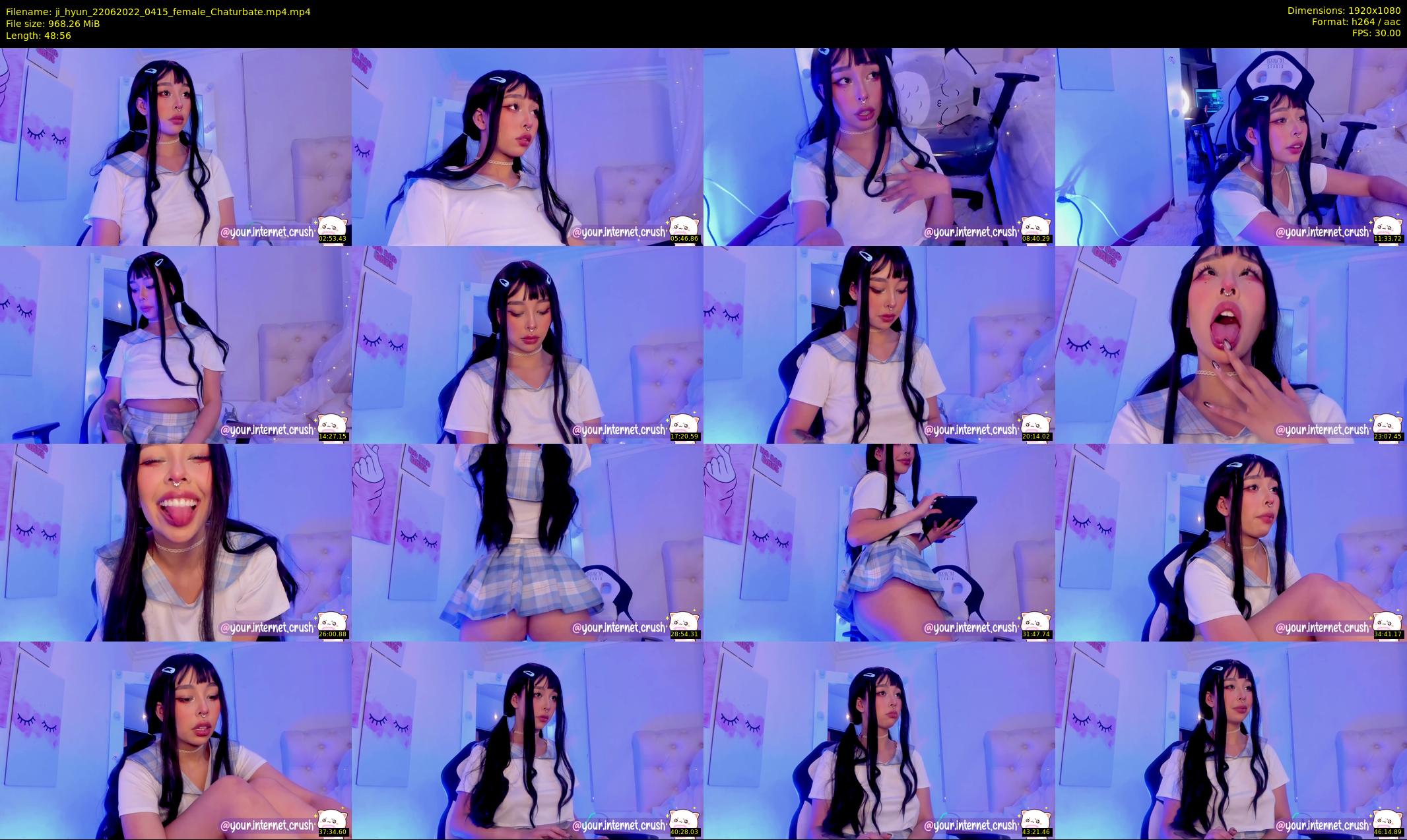 ji_hyun — 49 minute Chaturbate female cam show recording, 1080p, Jun 22, 2022