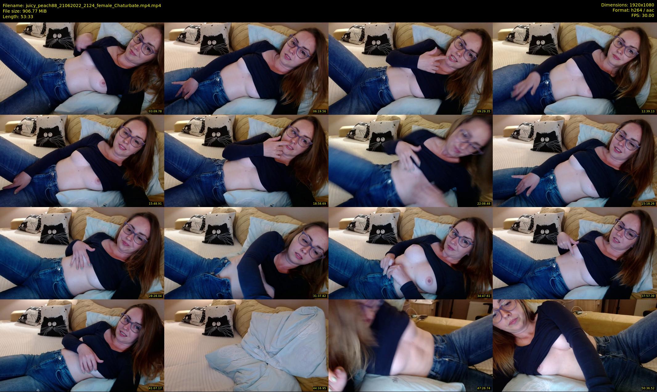 juicy_peach88 — 54 minute Chaturbate female cam show recording, 1080p, Jun 21, 2022
