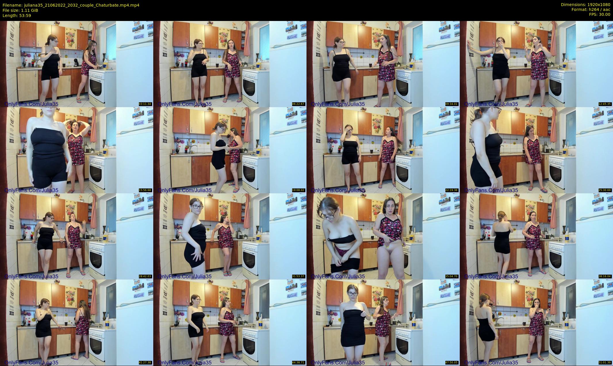 juliana35 — 54 minute Chaturbate couple cam show recording, 1080p, Jun 21, 2022