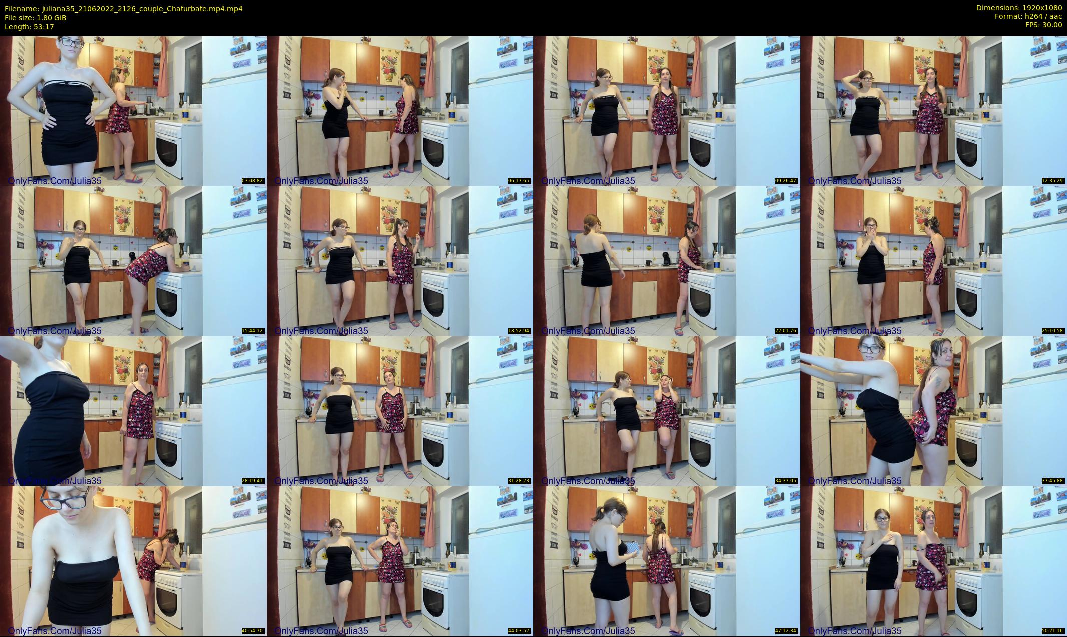 juliana35 — 54 minute Chaturbate couple cam show recording, 1080p, Jun 21, 2022