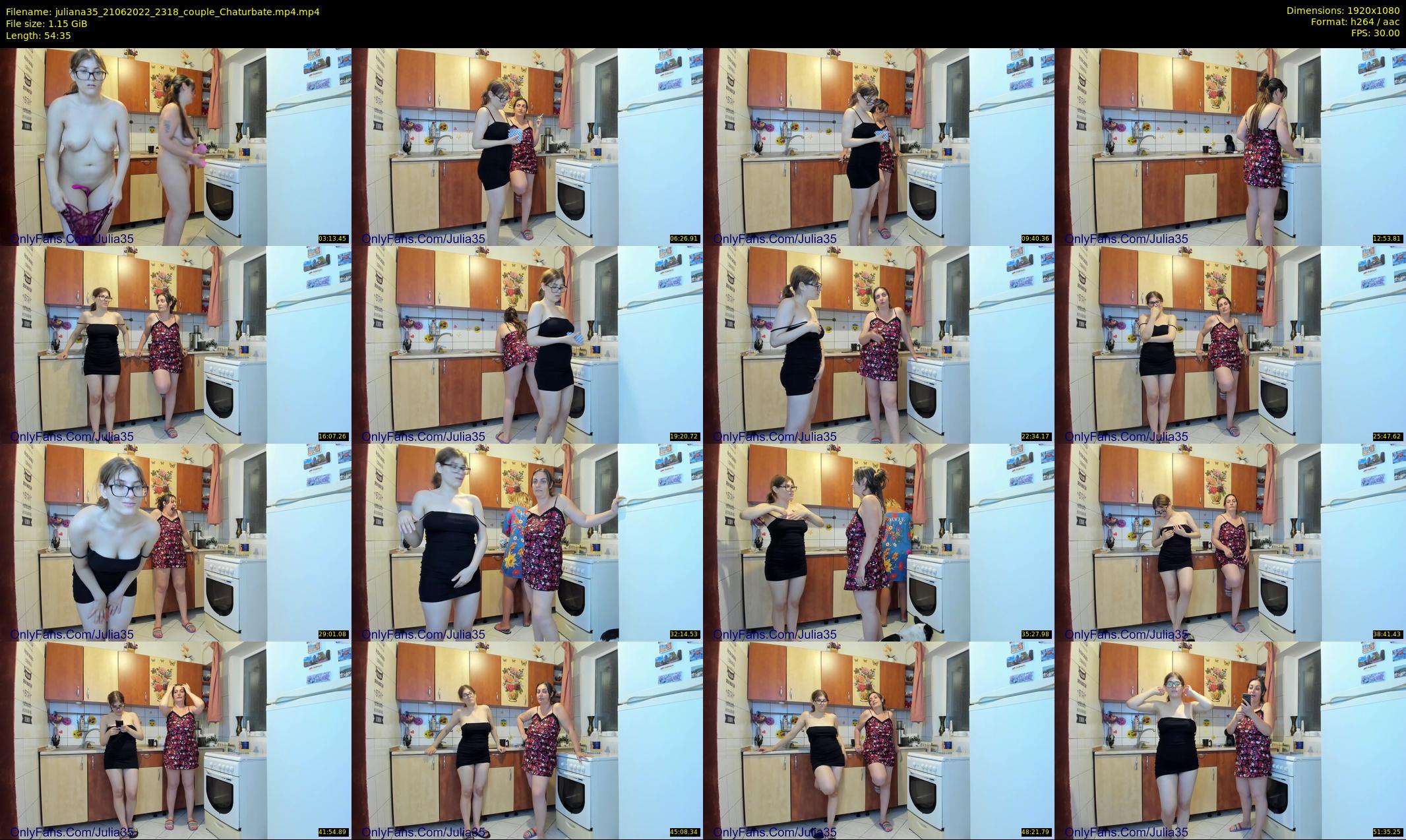juliana35 — 55 minute Chaturbate couple cam show recording, 1080p, Jun 21, 2022
