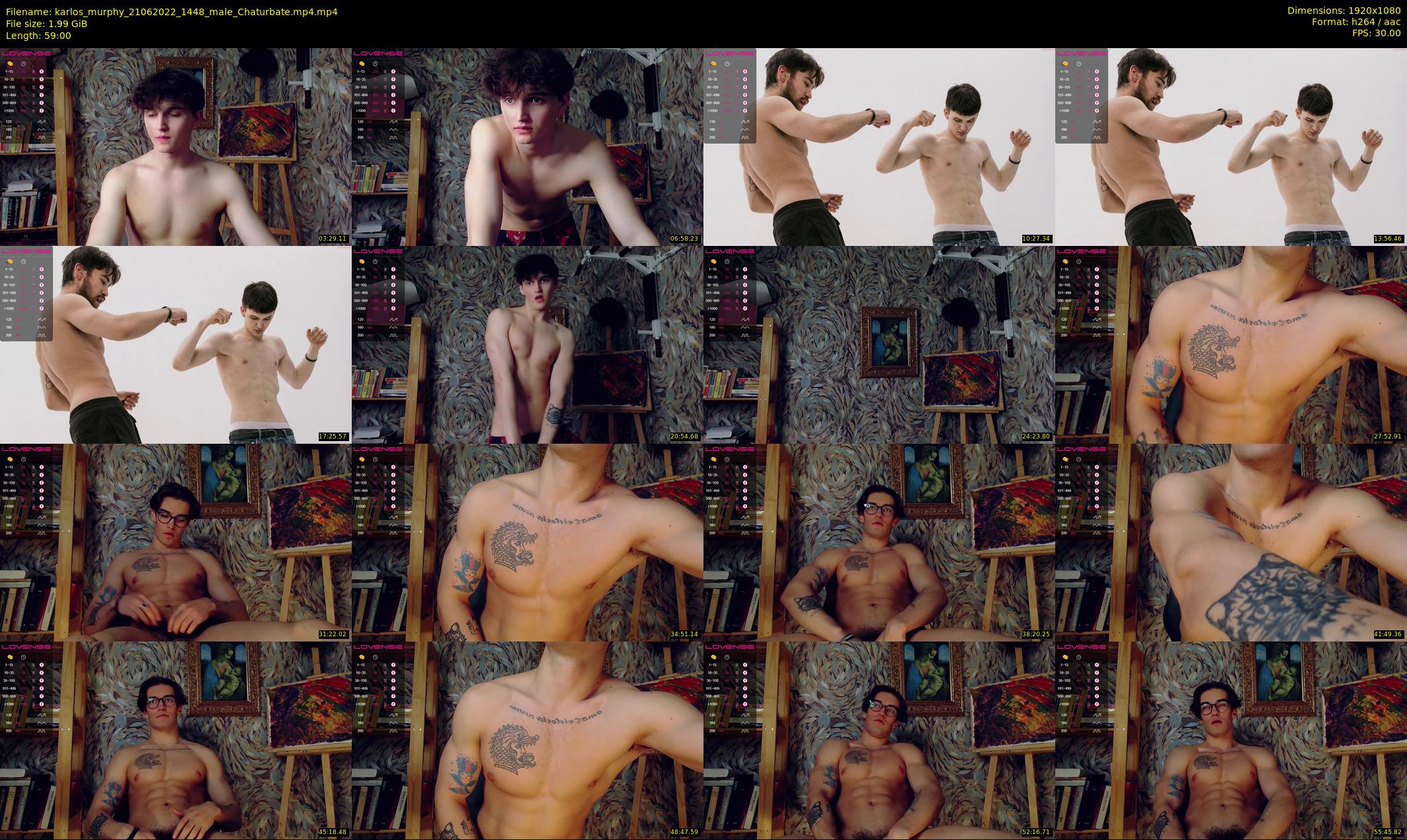 karlos_murphy — 59 minute Chaturbate male cam show recording, 1080p, Jun 21, 2022