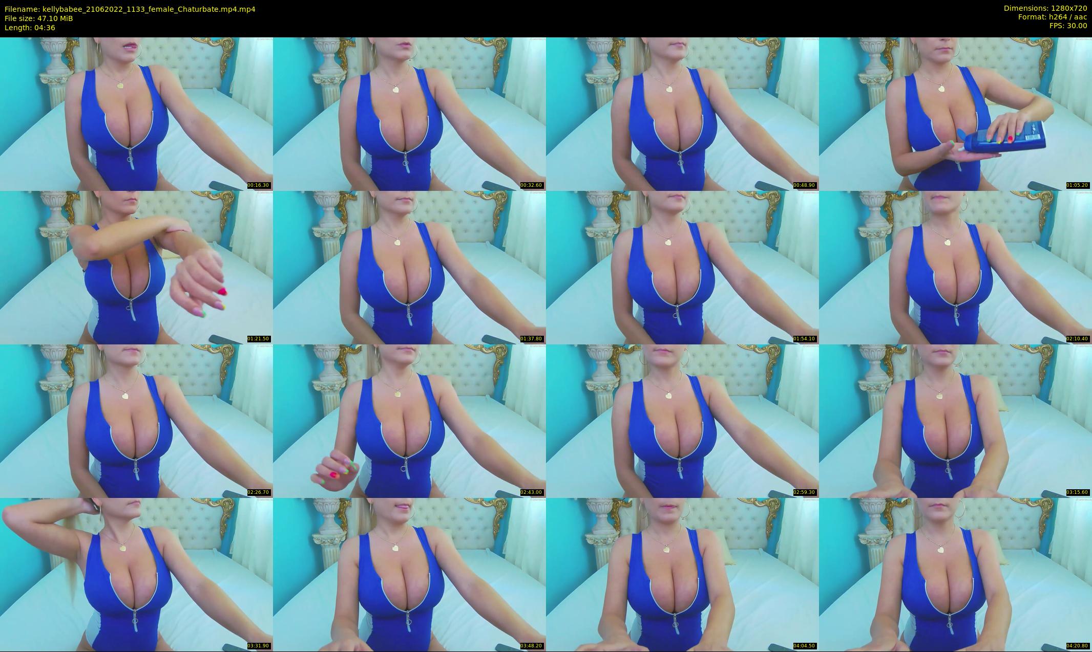 kellybabee — 5 minute Chaturbate female cam show recording, 720p, Jun 21, 2022