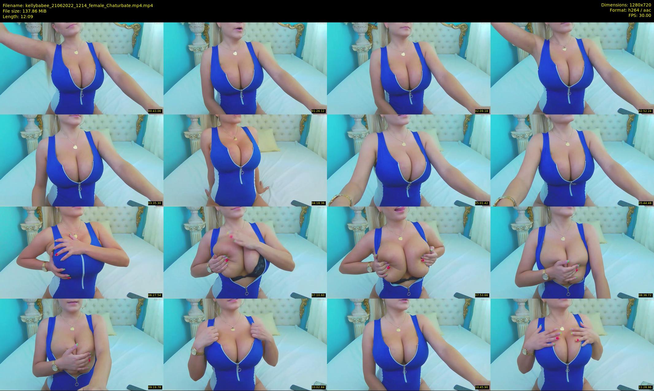 kellybabee — 13 minute Chaturbate female cam show recording, 720p, Jun 21, 2022