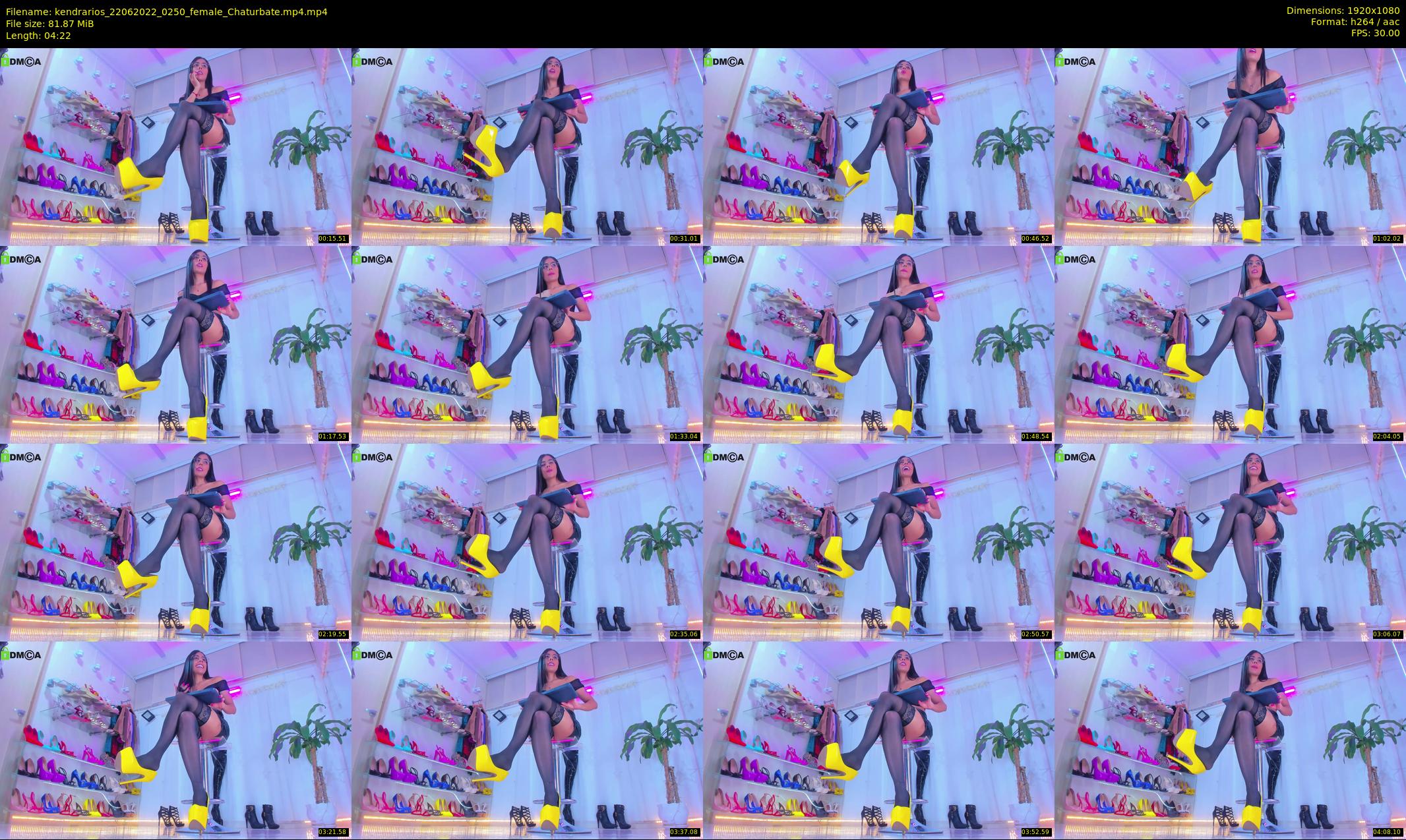 kendrarios — 5 minute Chaturbate female cam show recording, 1080p, Jun 22, 2022