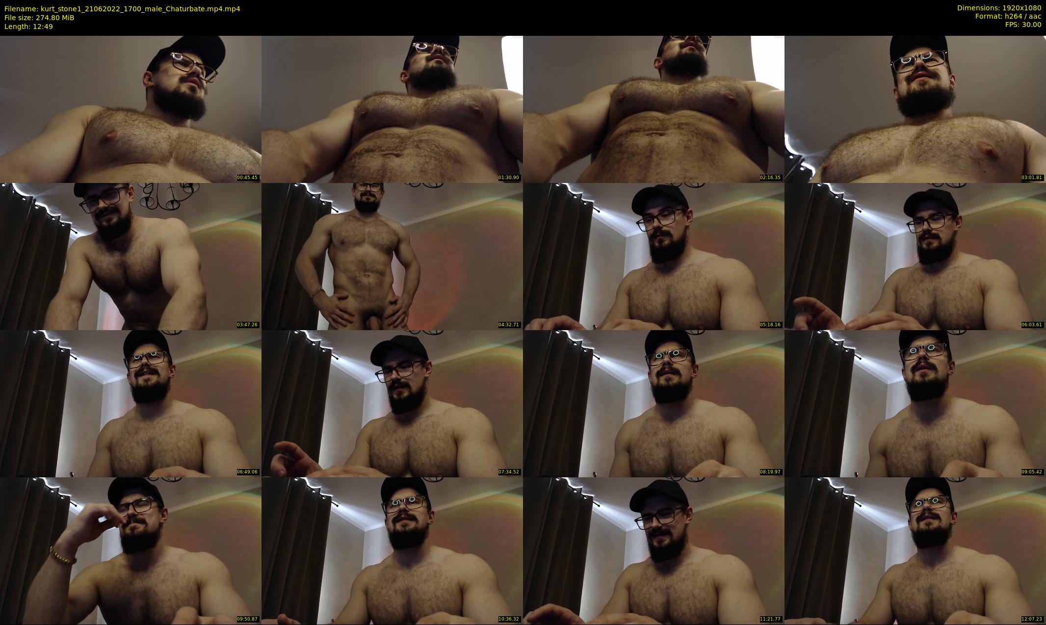kurt_stone1 — 13 minute Chaturbate male cam show recording, 1080p, Jun 21, 2022