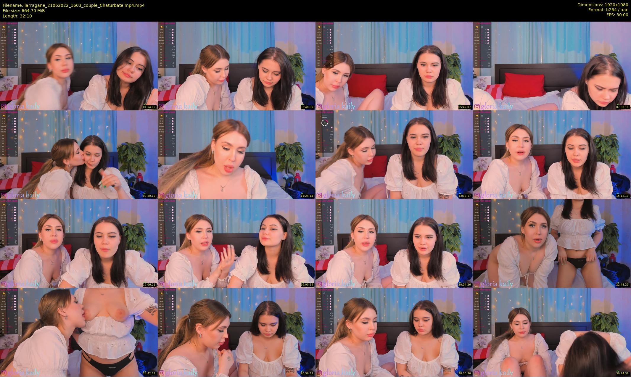 larragane — 33 minute Chaturbate couple cam show recording, 1080p, Jun 21, 2022
