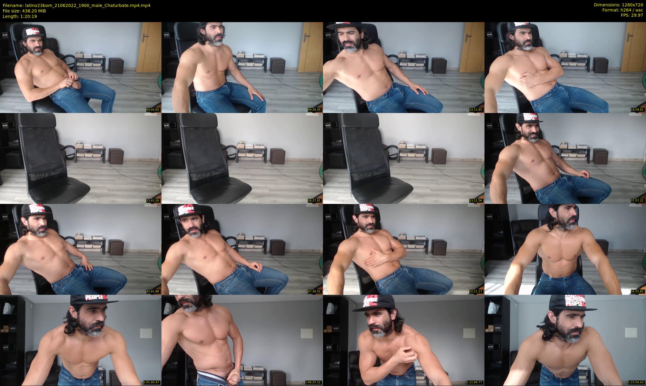 latino23bom — 81 minute Chaturbate male cam show recording, 720p, Jun 21, 2022