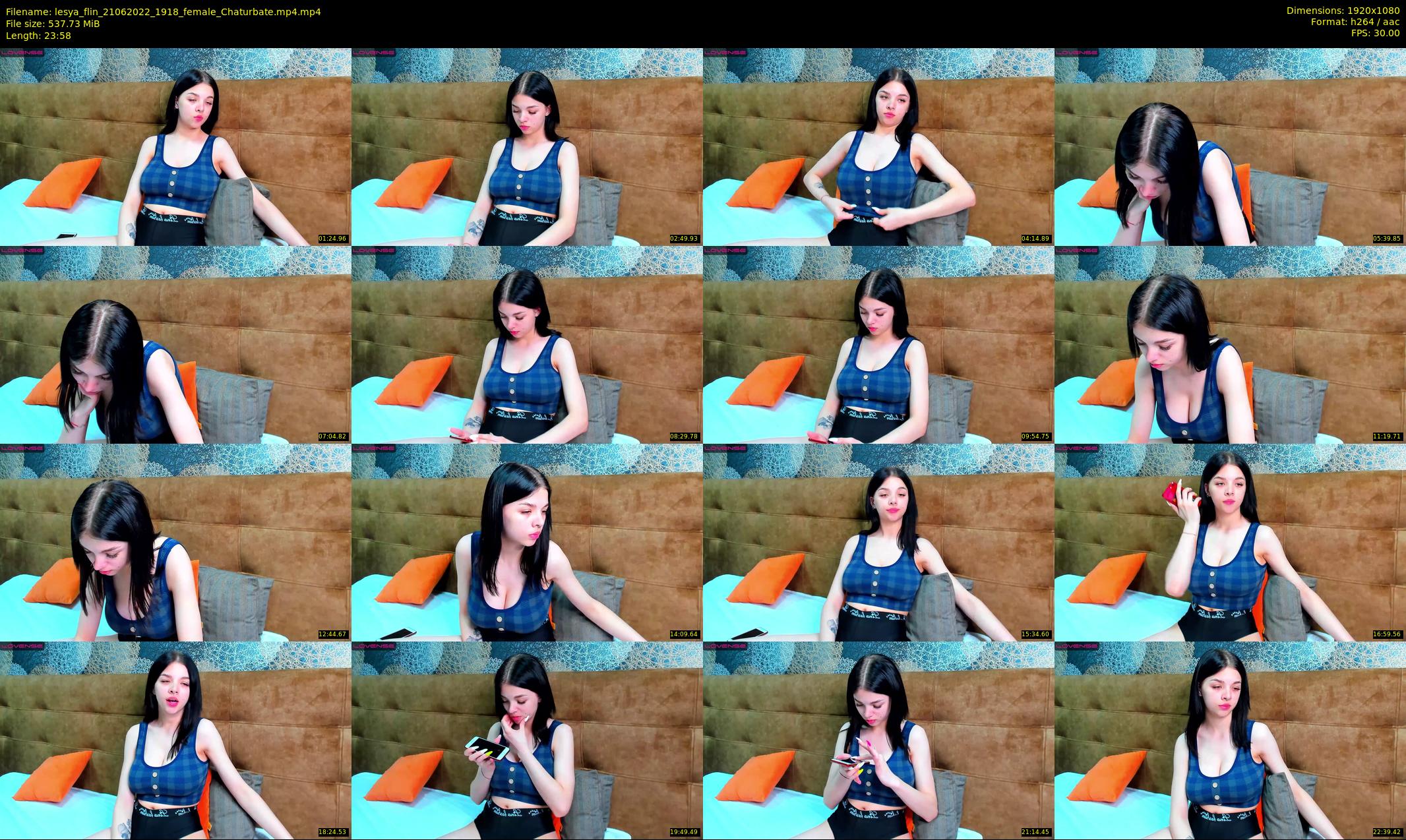lesya_flin — 24 minute Chaturbate female cam show recording, 1080p, Jun 21, 2022