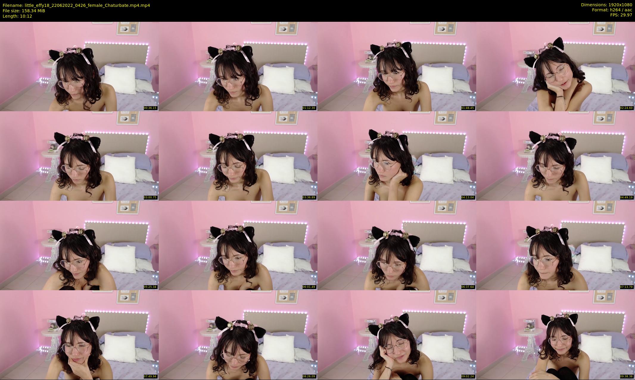 little_effy18 — 11 minute Chaturbate female cam show recording, 1080p, Jun 22, 2022