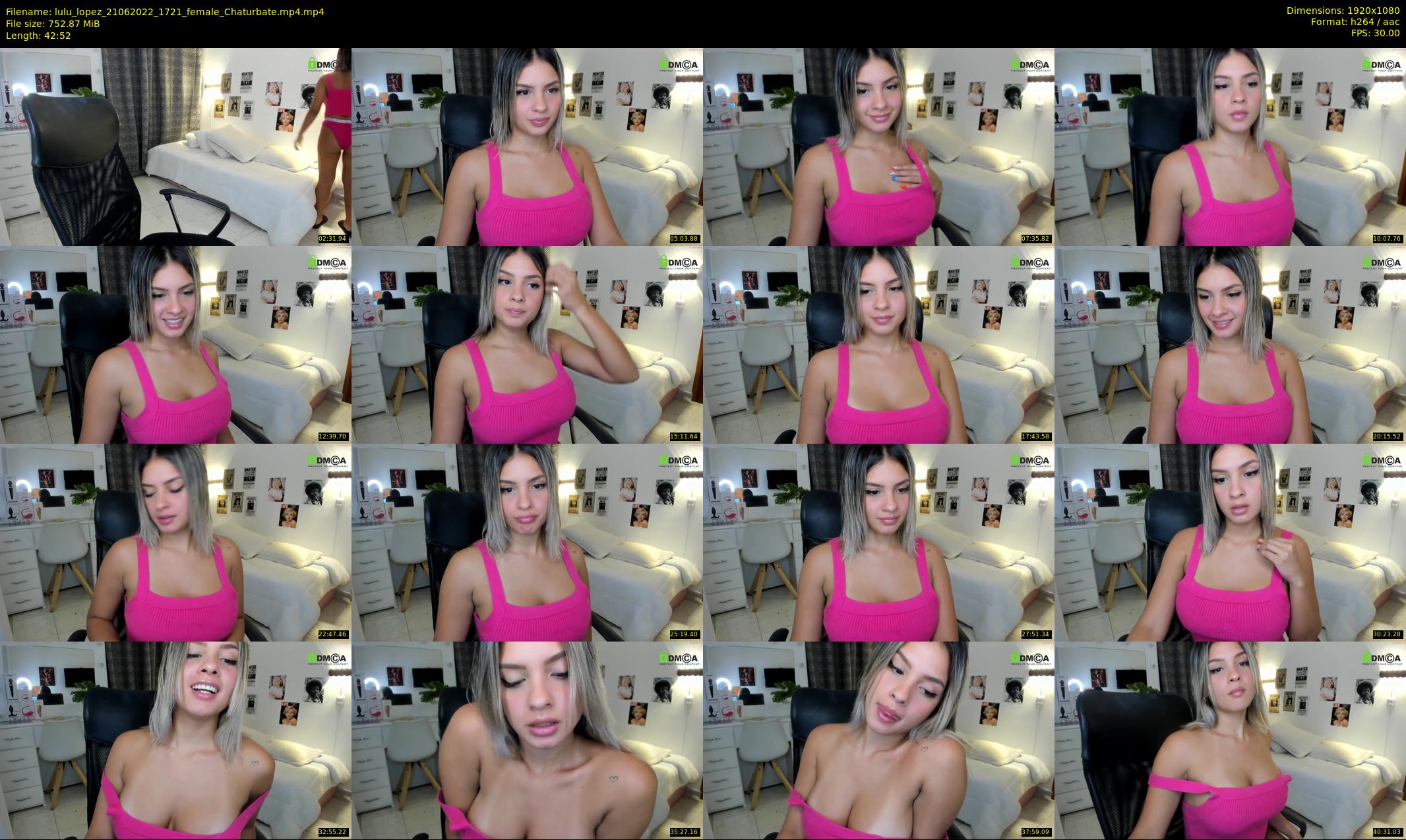 lulu_lopez — 43 minute Chaturbate female cam show recording, 1080p, Jun 21, 2022