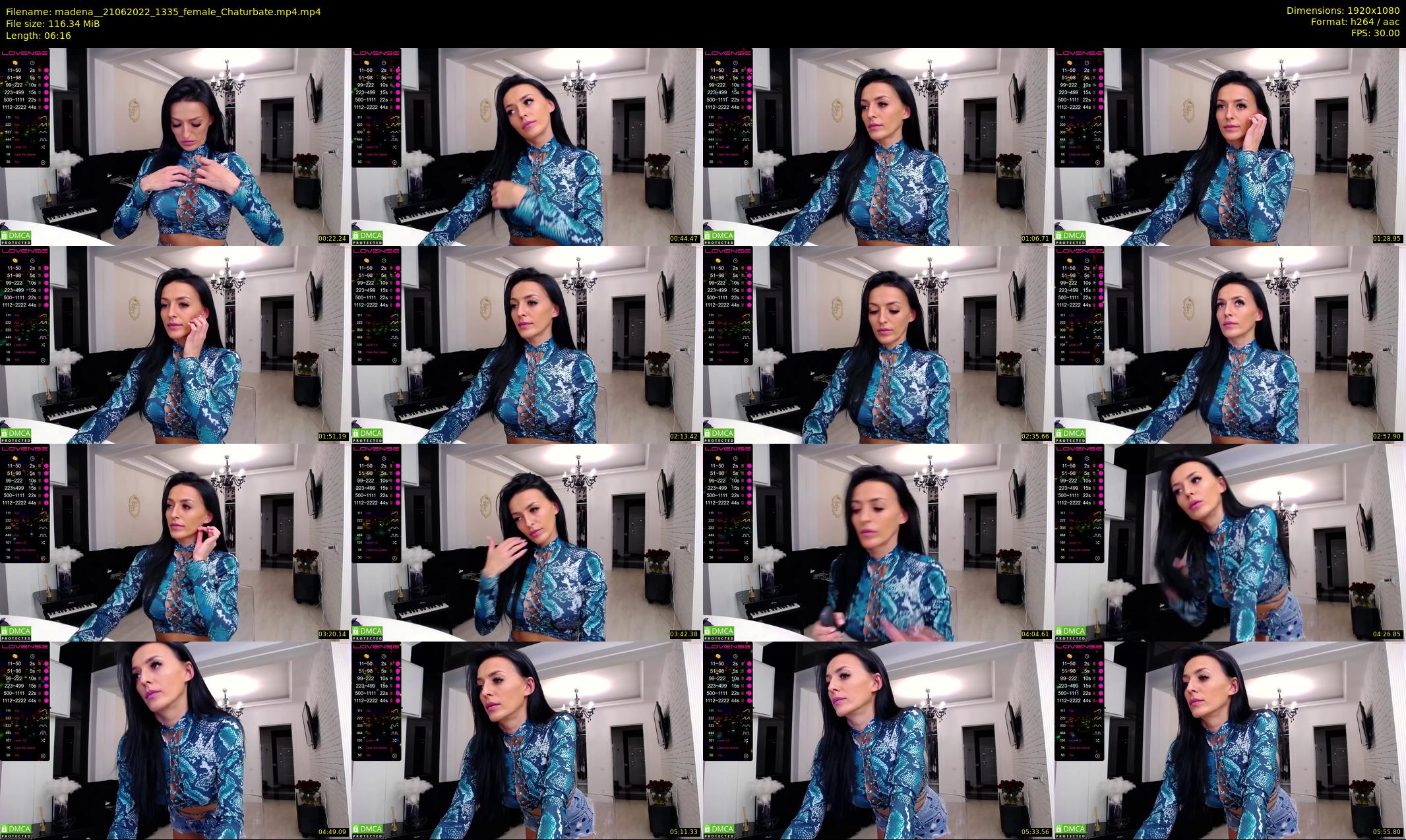 madena_ — 7 minute Chaturbate female cam show recording, 1080p, Jun 21, 2022