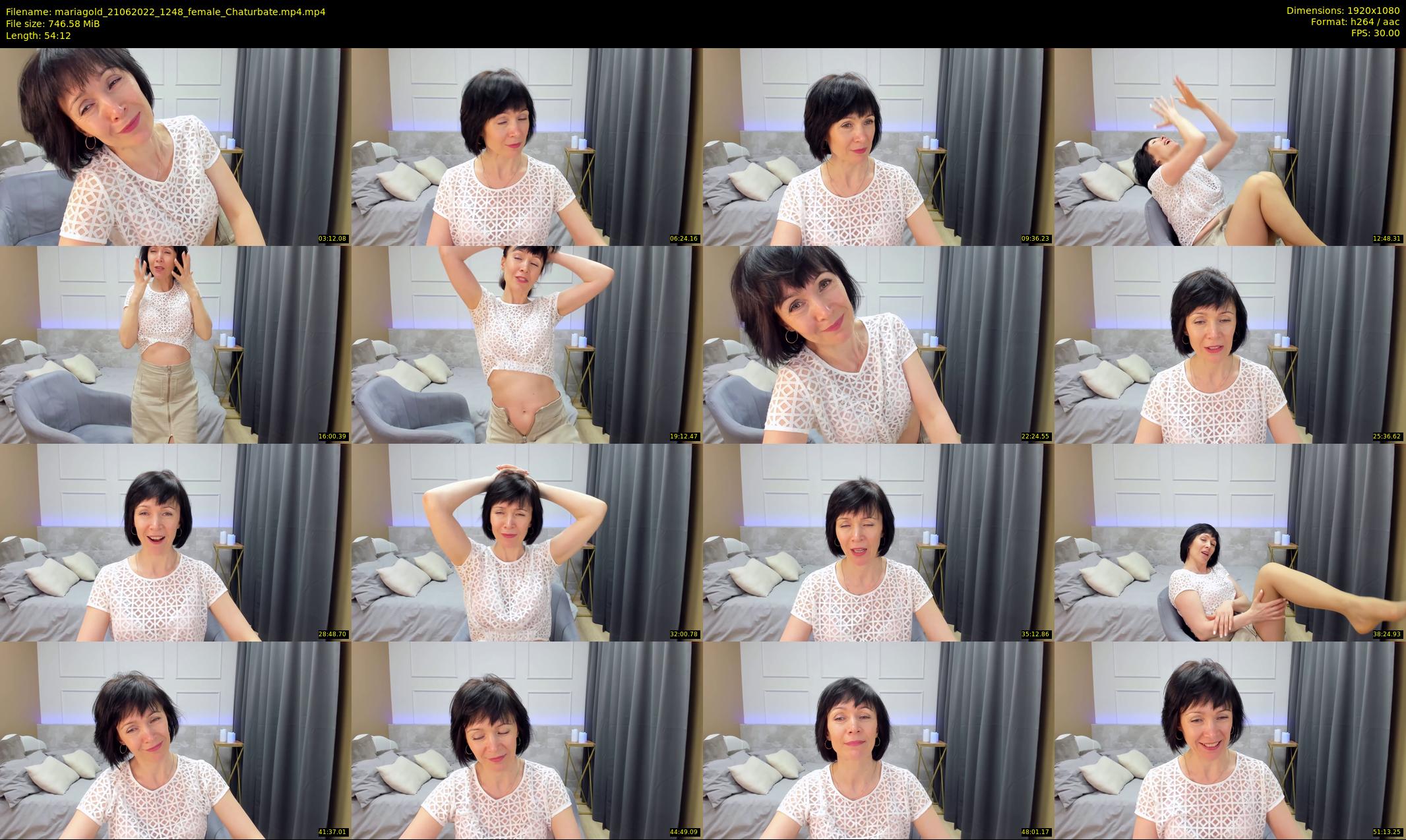 mariagold — 55 minute Chaturbate female cam show recording, 1080p, Jun 21, 2022