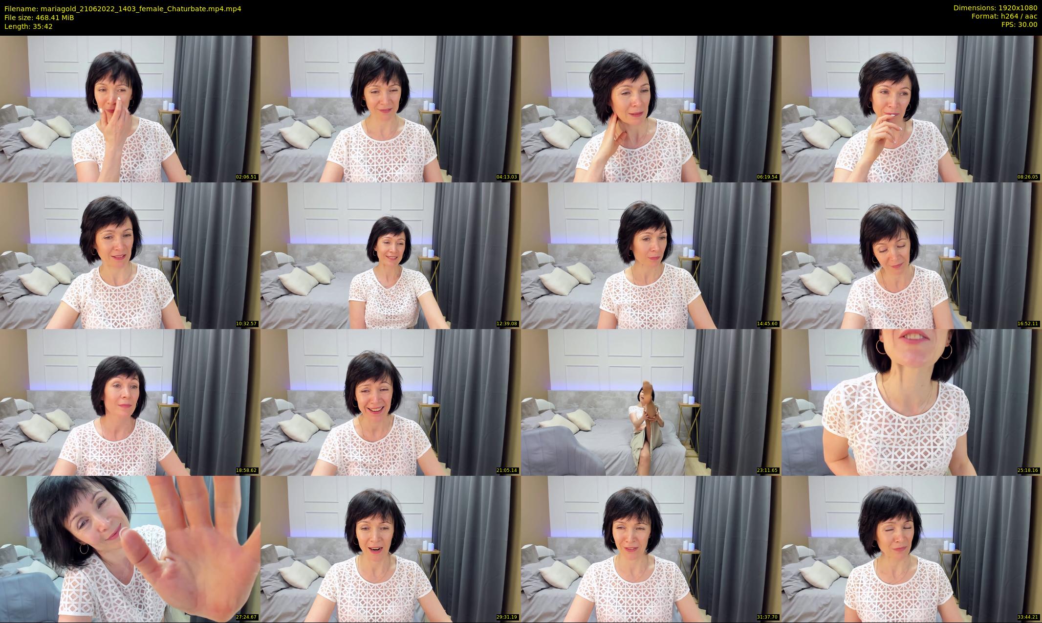 mariagold — 36 minute Chaturbate female cam show recording, 1080p, Jun 21, 2022