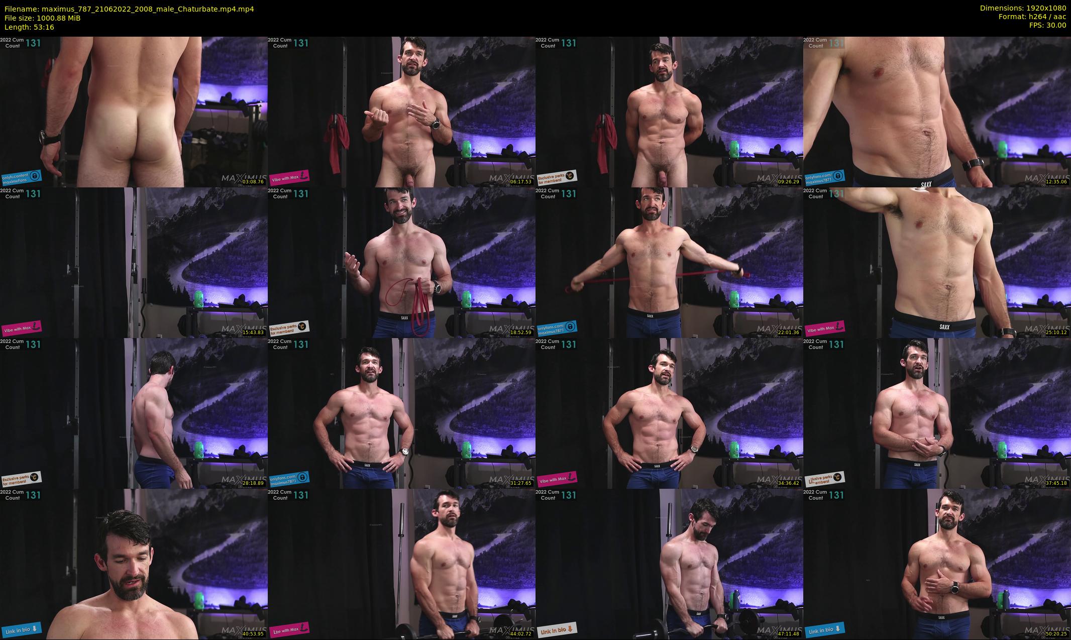 maximus_787 — 54 minute Chaturbate male cam show recording, 1080p, Jun 21, 2022