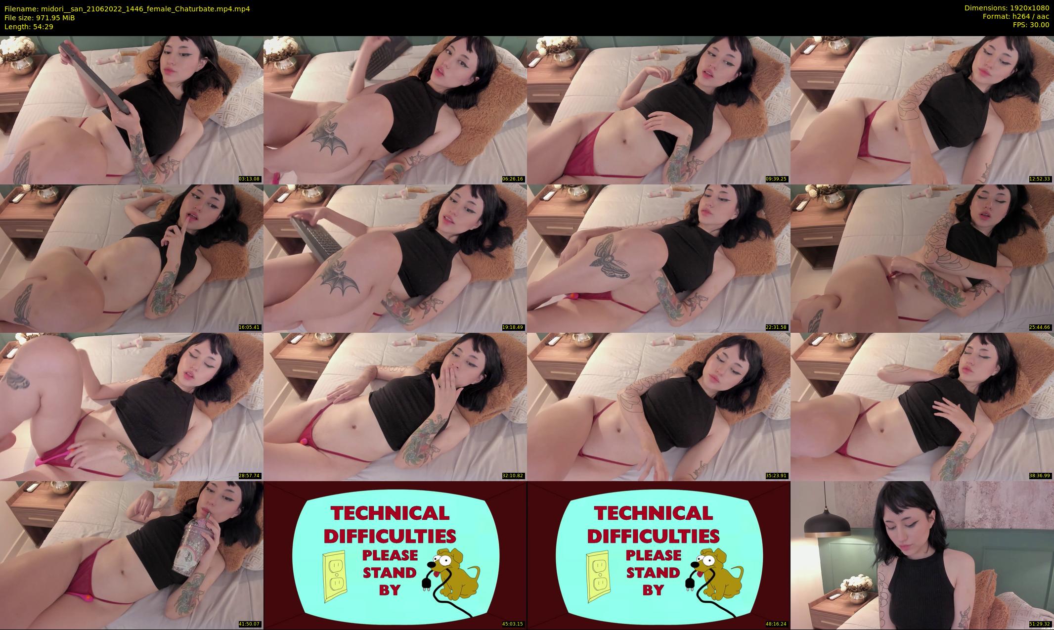 midori__san — 55 minute Chaturbate female cam show recording, 1080p, Jun 21, 2022
