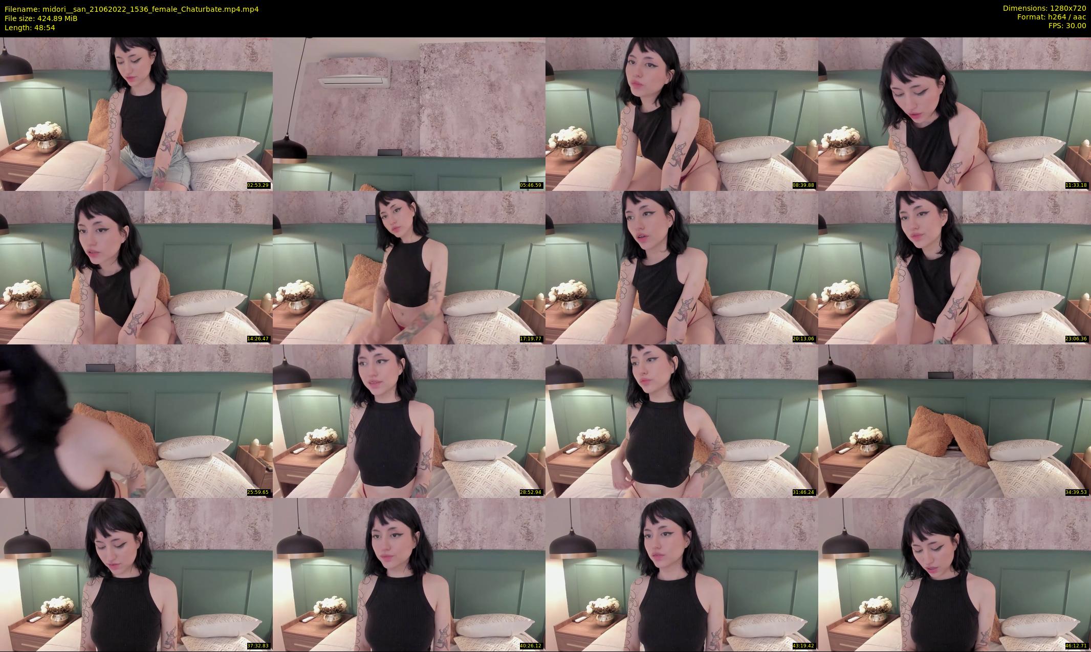 midori__san — 49 minute Chaturbate female cam show recording, 720p, Jun 21, 2022