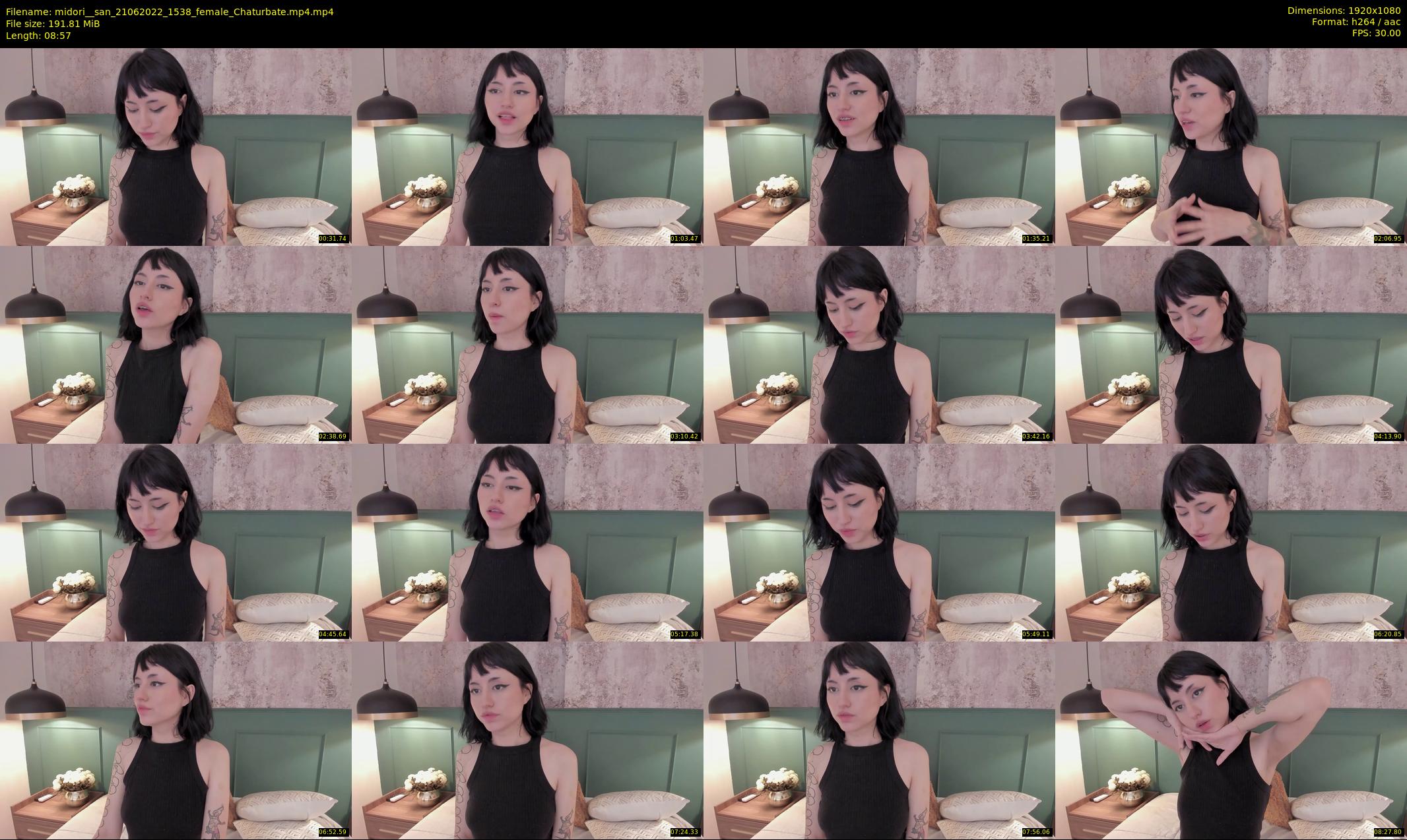 midori__san — 9 minute Chaturbate female cam show recording, 1080p, Jun 21, 2022