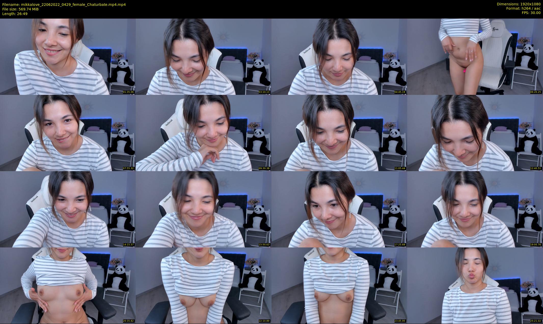 mikkalove — 27 minute Chaturbate female cam show recording, 1080p, Jun 22, 2022