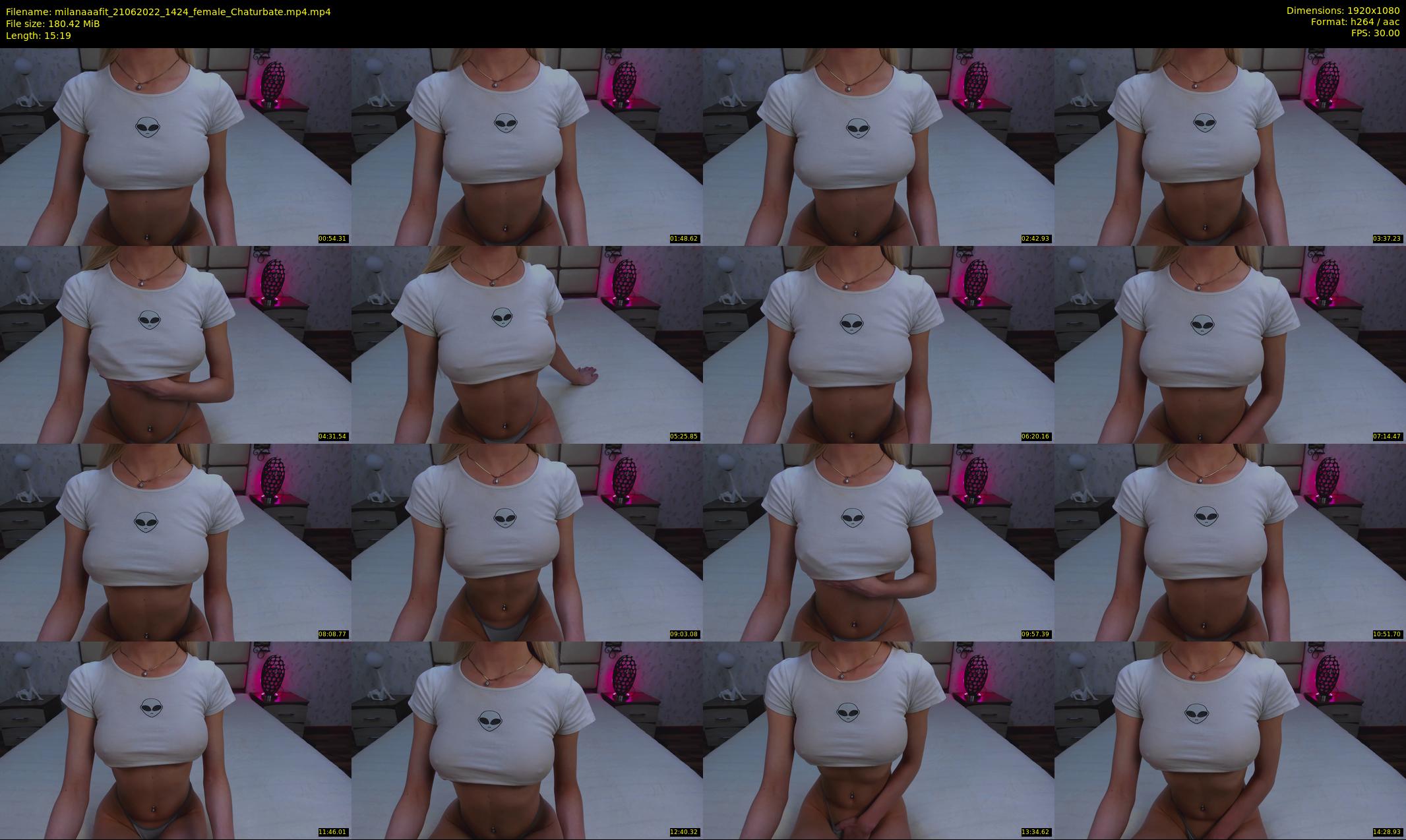 milanaaafit — 16 minute Chaturbate couple cam show recording, 1080p, Jun 21, 2022